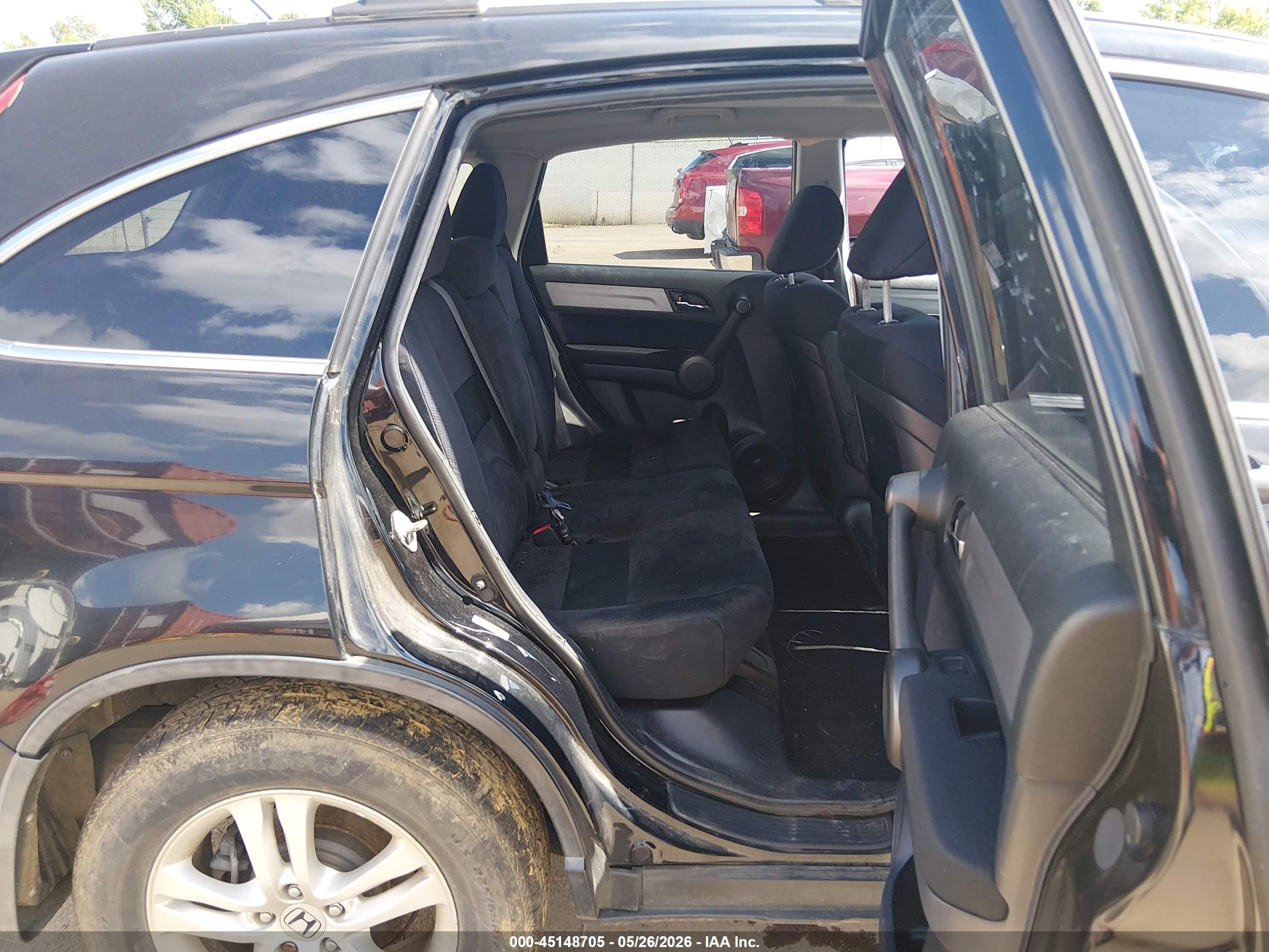 2011 Honda Cr-v Ex Черный vin: 5J6RE4H59BL023725