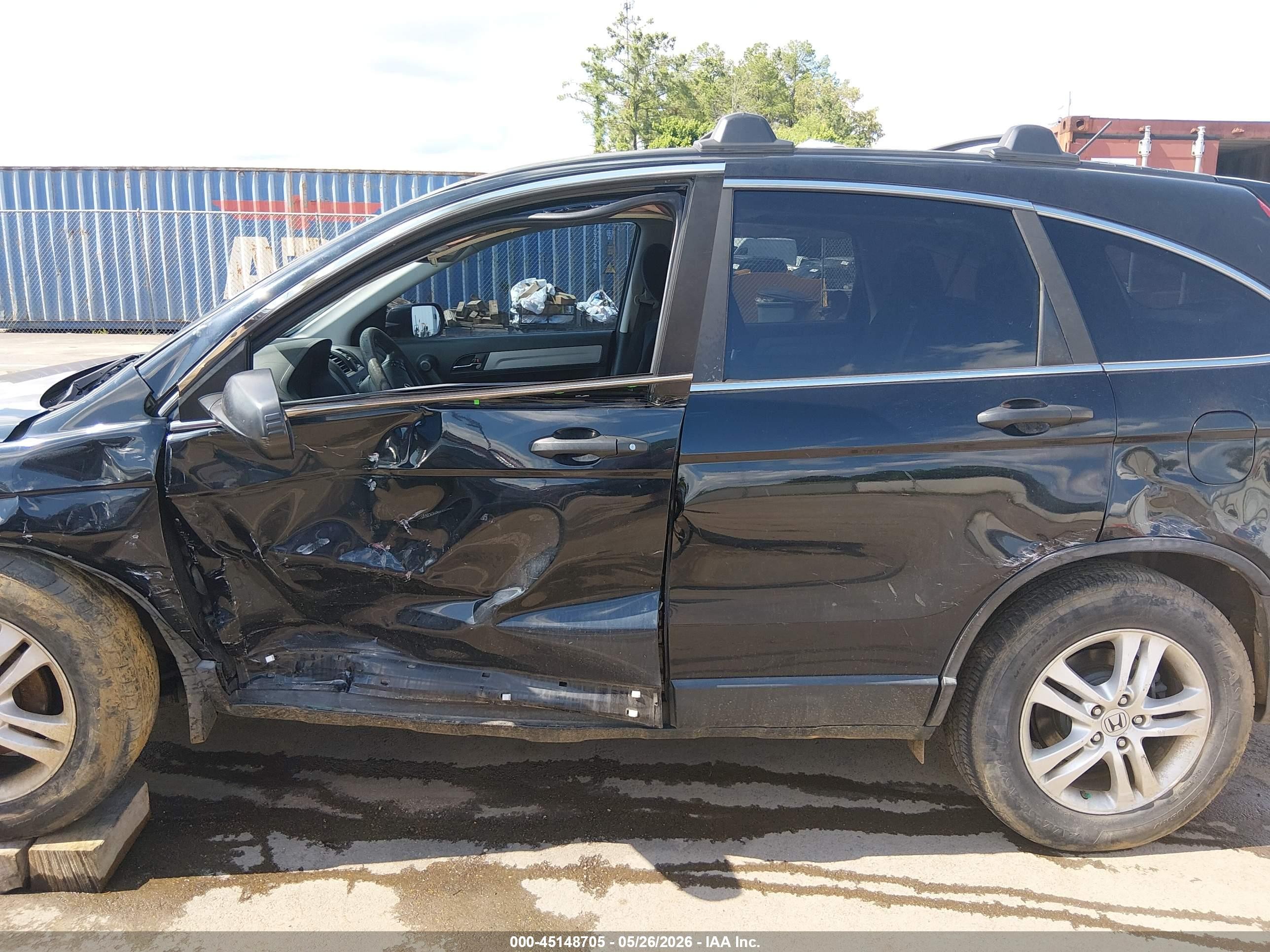 2011 Honda Cr-v Ex Черный vin: 5J6RE4H59BL023725