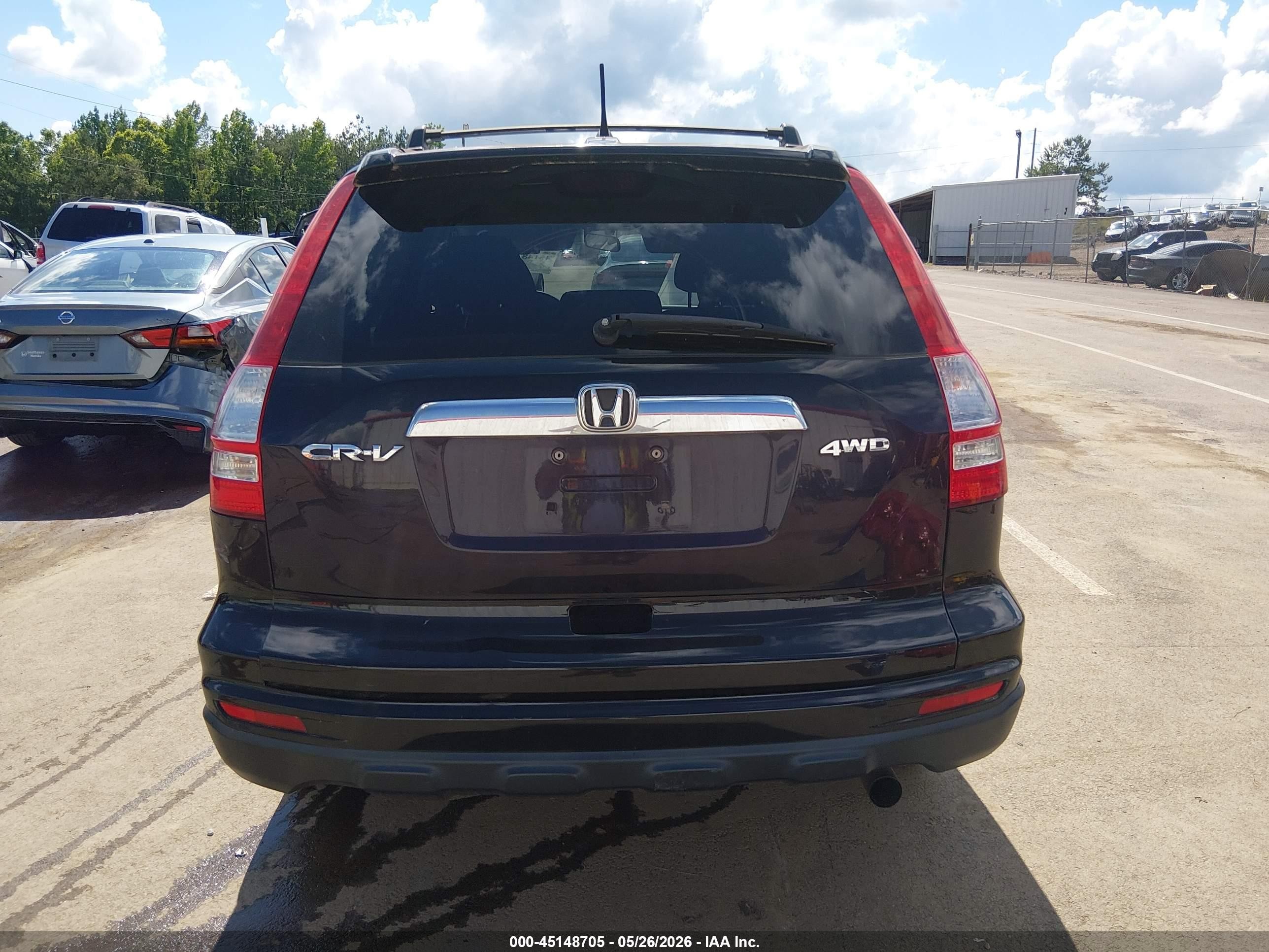 2011 Honda Cr-v Ex Черный vin: 5J6RE4H59BL023725
