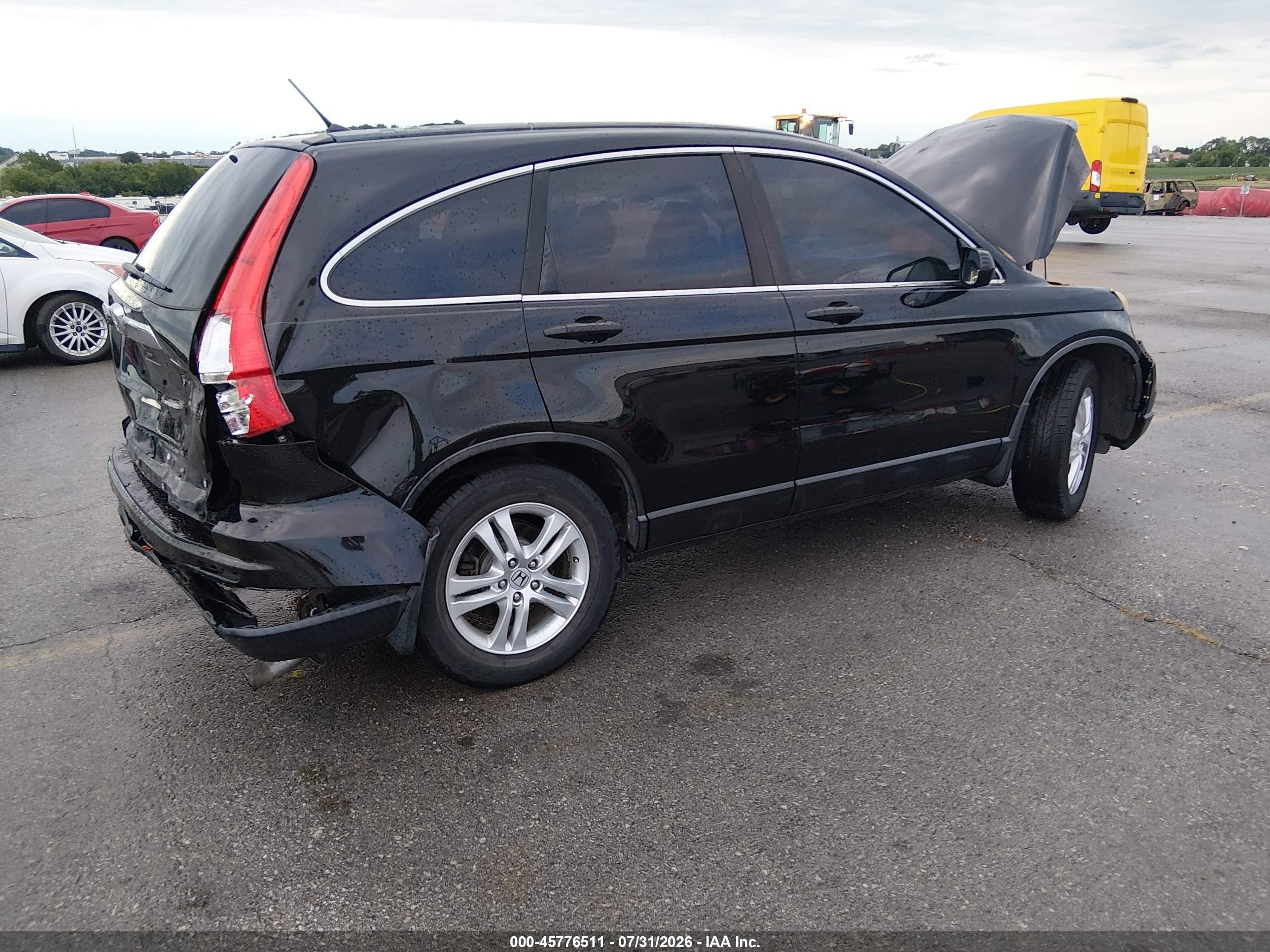 2011 Honda Cr-v Ex Black vin: 5J6RE4H59BL023742