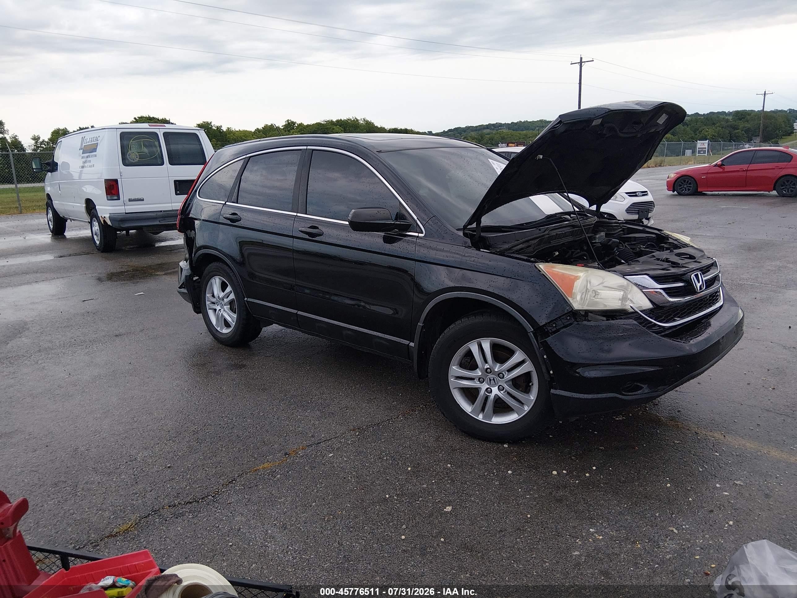 2011 Honda Cr-v Ex Black vin: 5J6RE4H59BL023742