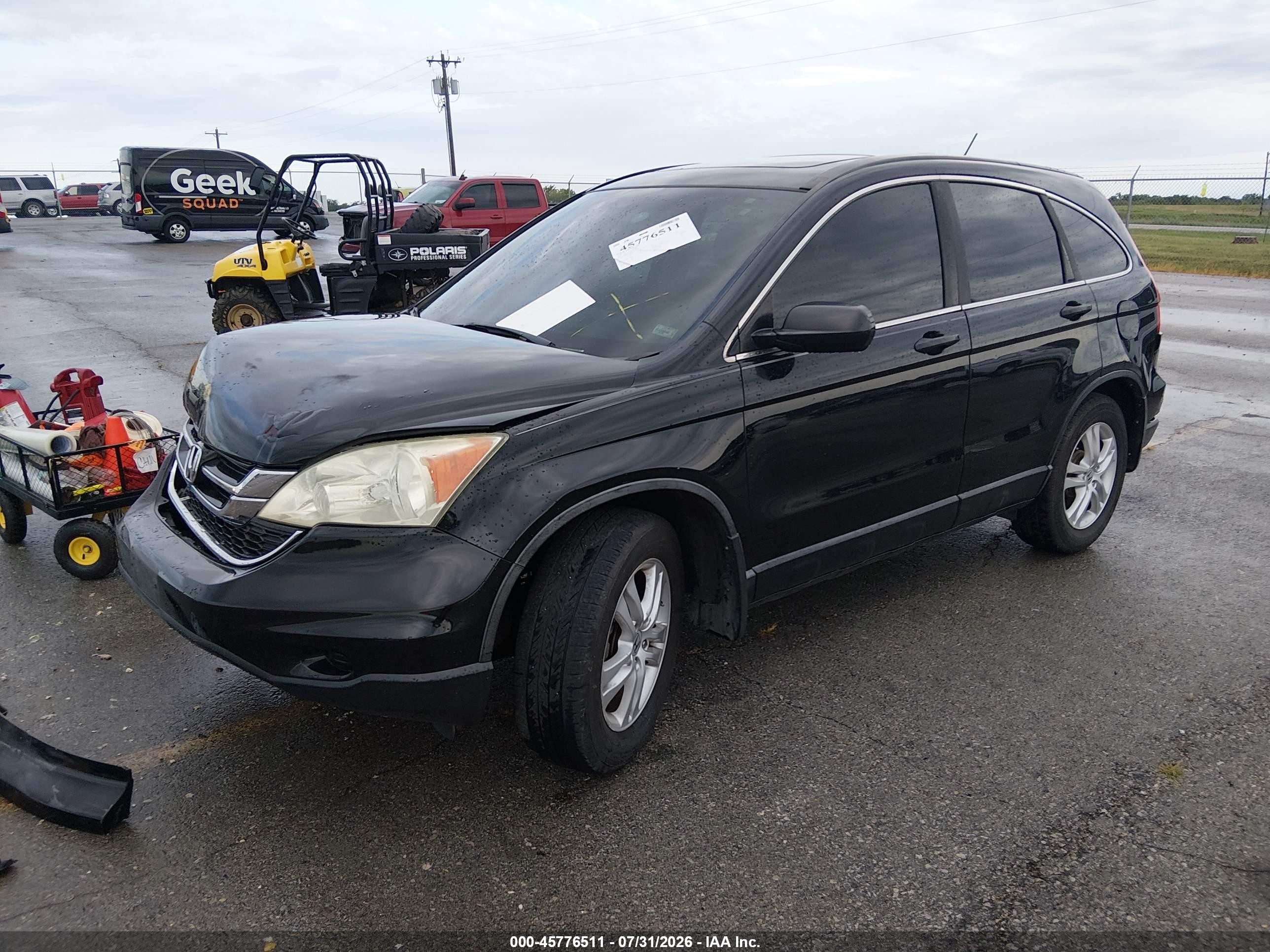2011 Honda Cr-v Ex Black vin: 5J6RE4H59BL023742