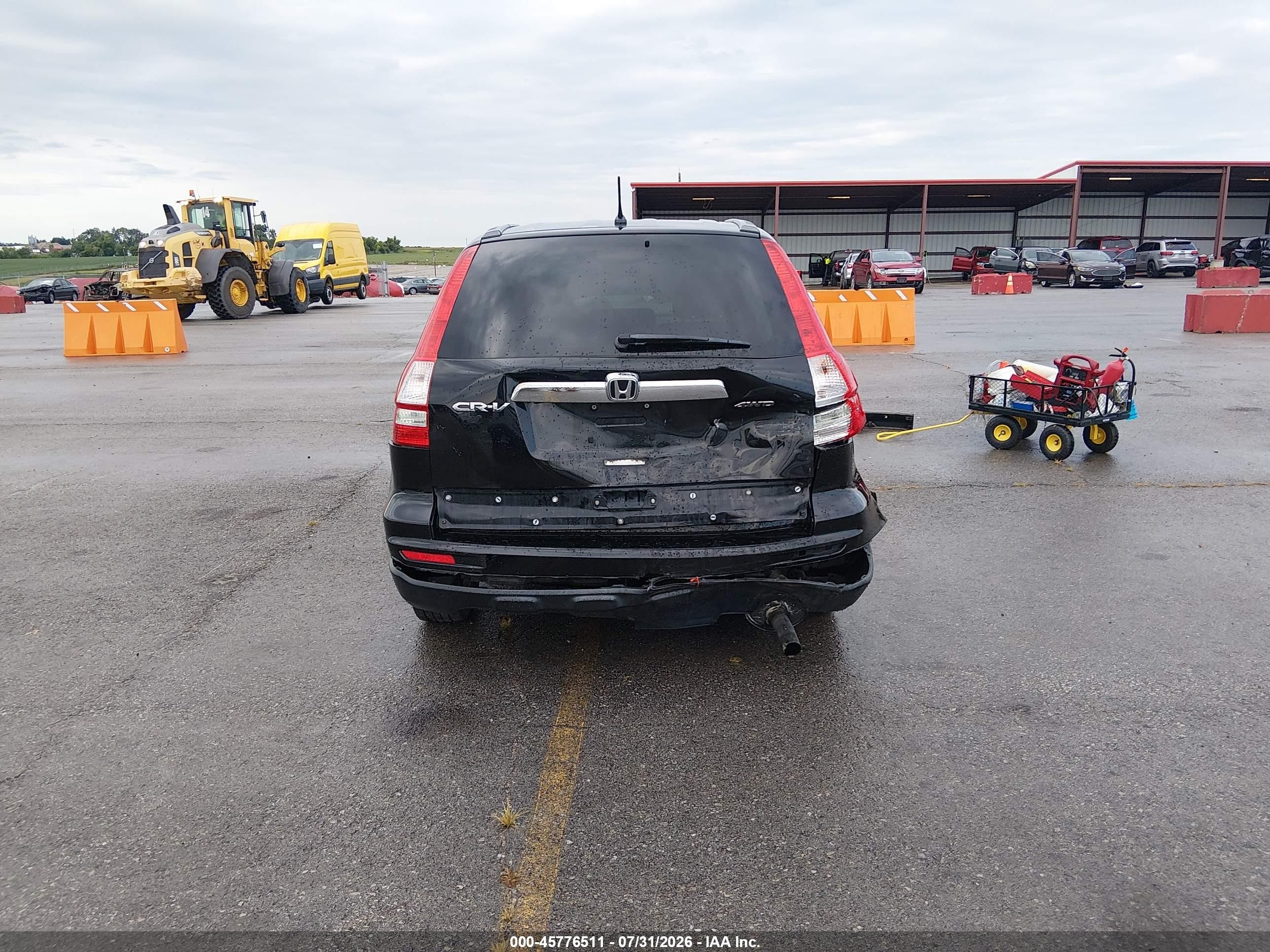 2011 Honda Cr-v Ex Black vin: 5J6RE4H59BL023742