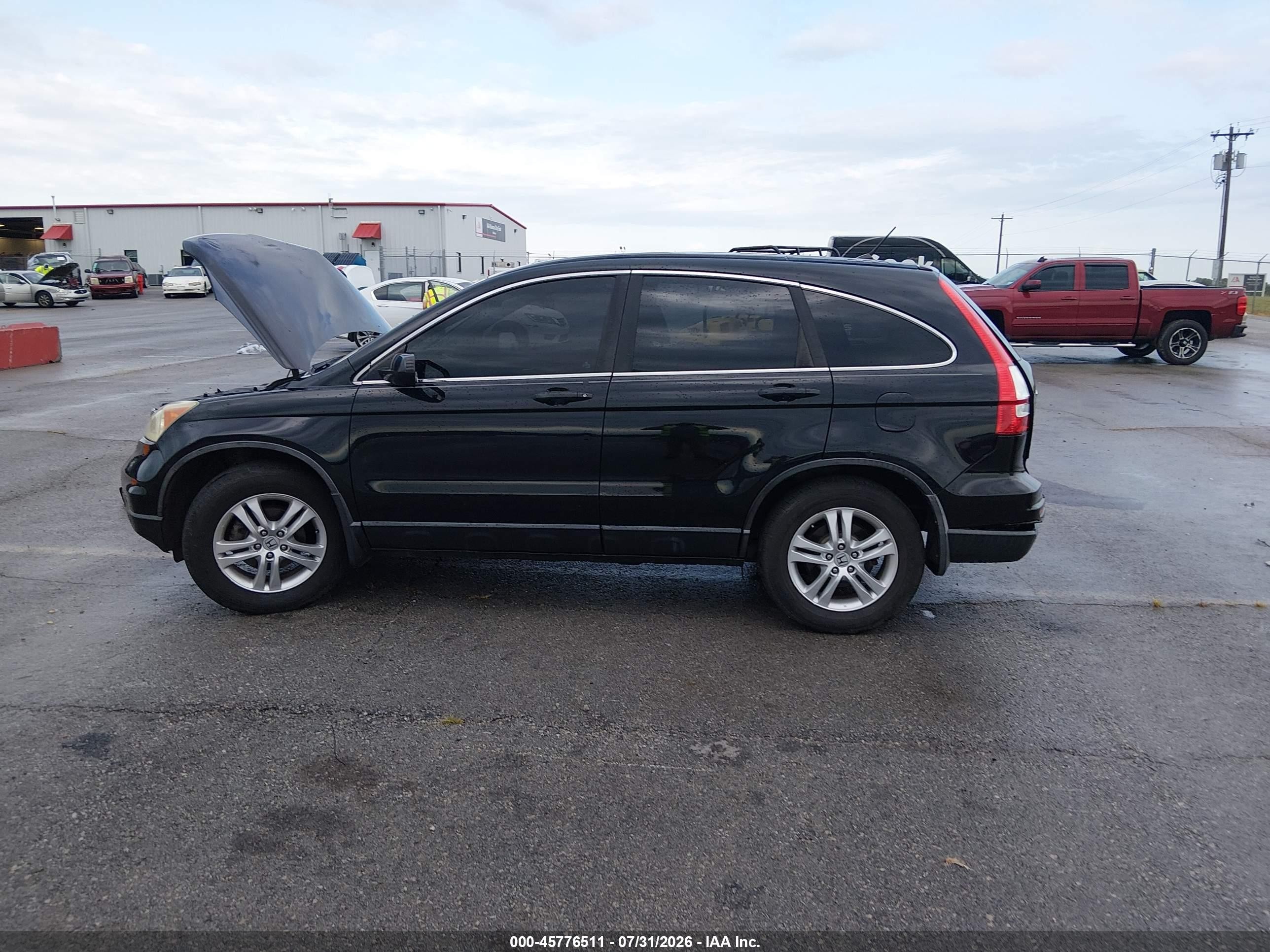 2011 Honda Cr-v Ex Black vin: 5J6RE4H59BL023742