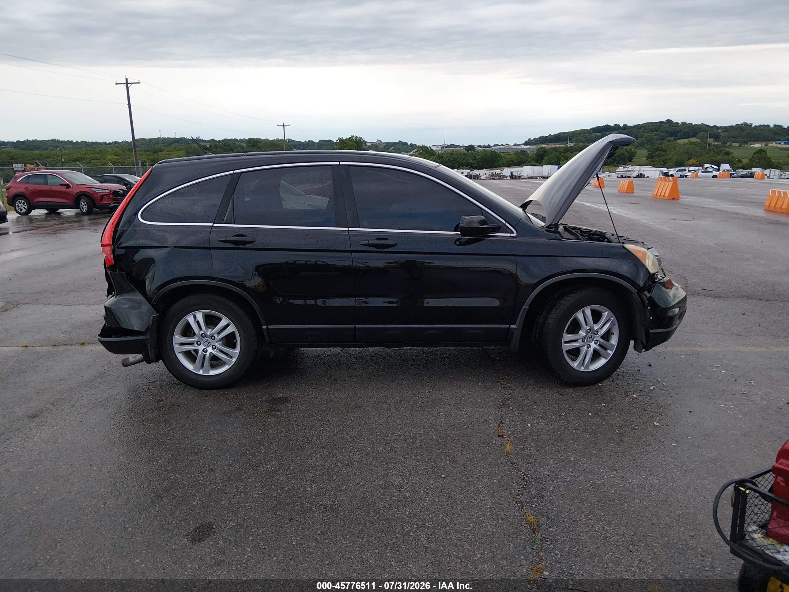 2011 Honda Cr-v Ex Black vin: 5J6RE4H59BL023742