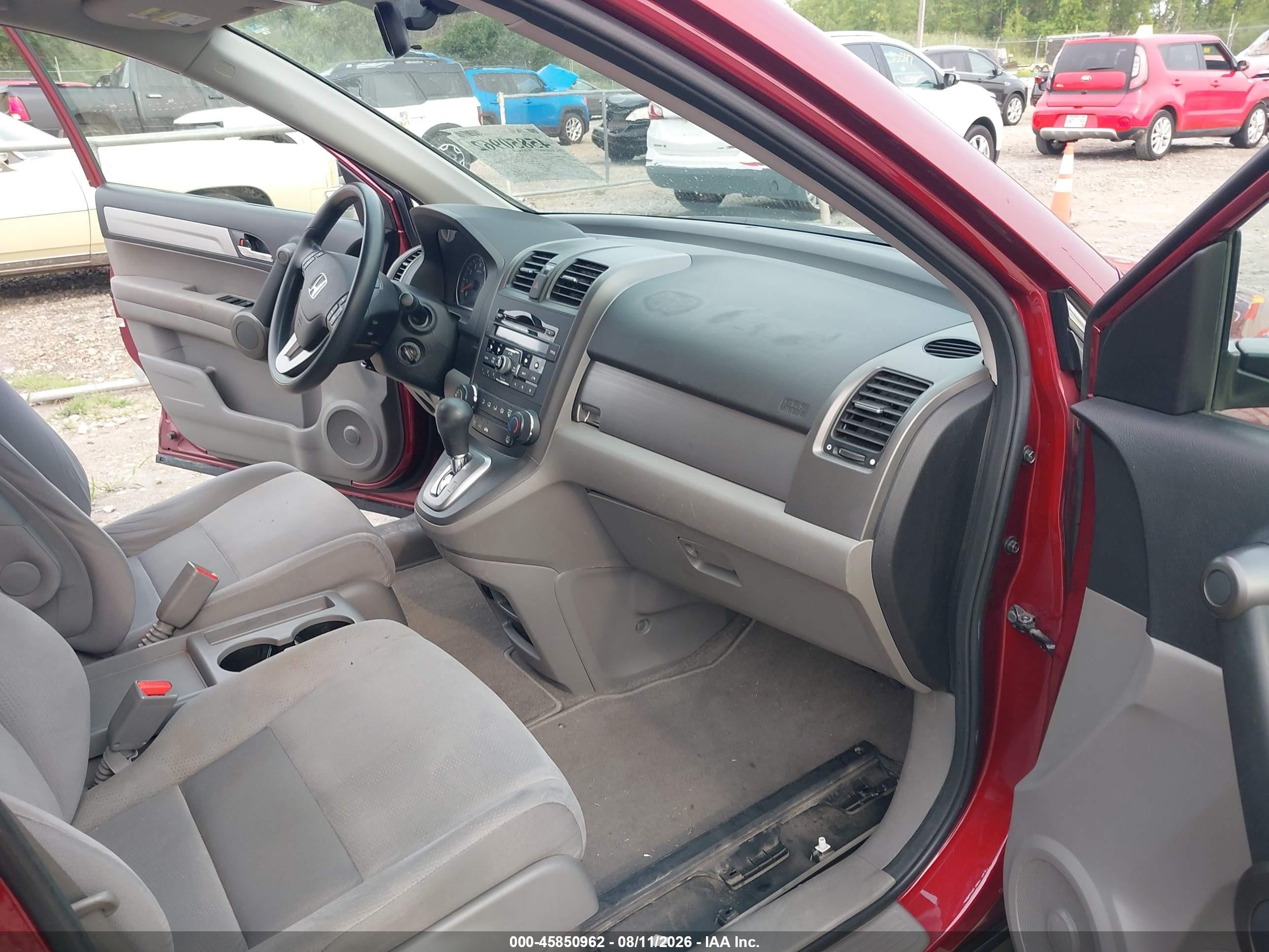 2011 Honda Cr-v Ex Red vin: 5J6RE4H59BL037365