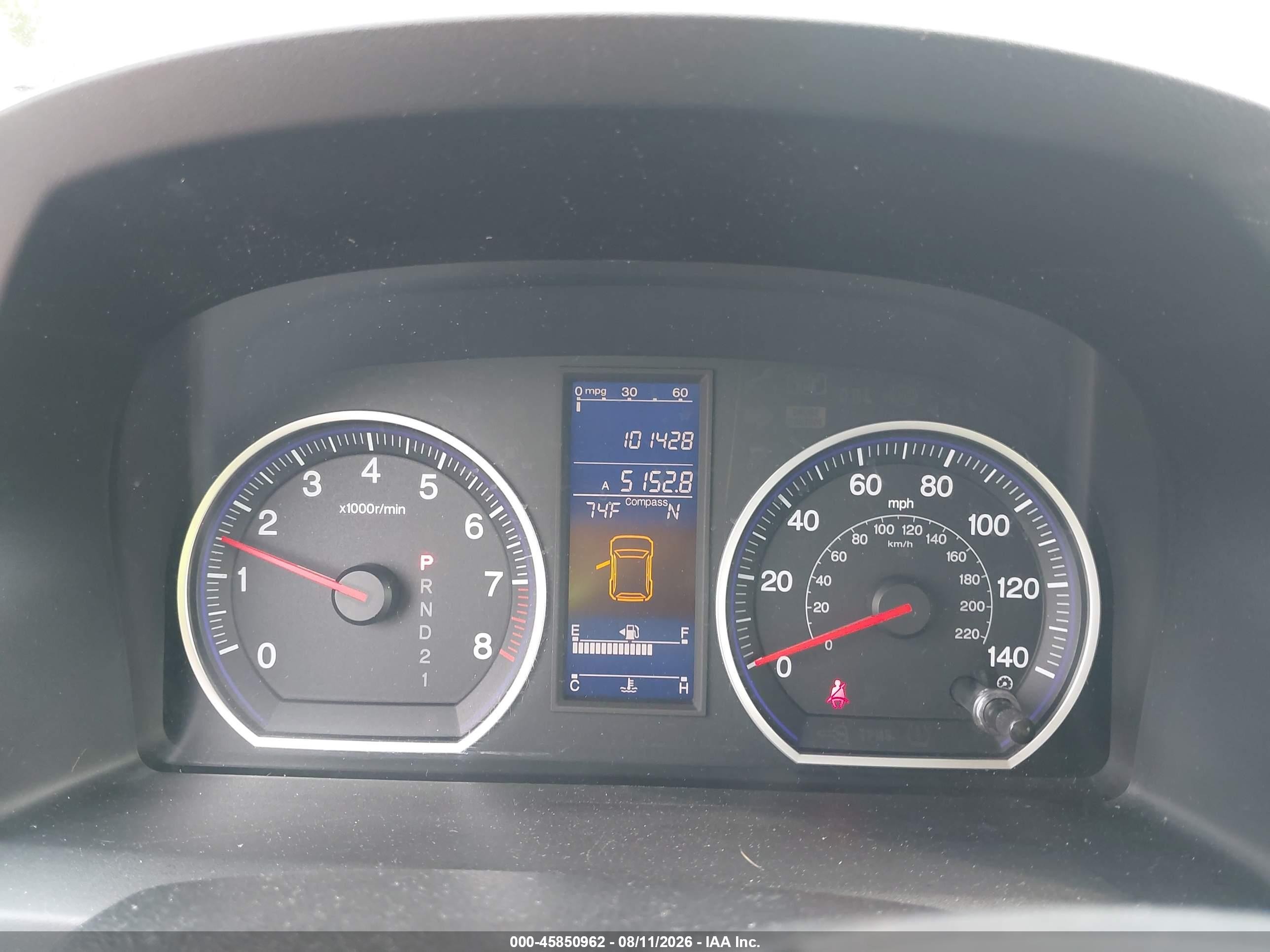 2011 Honda Cr-v Ex Red vin: 5J6RE4H59BL037365