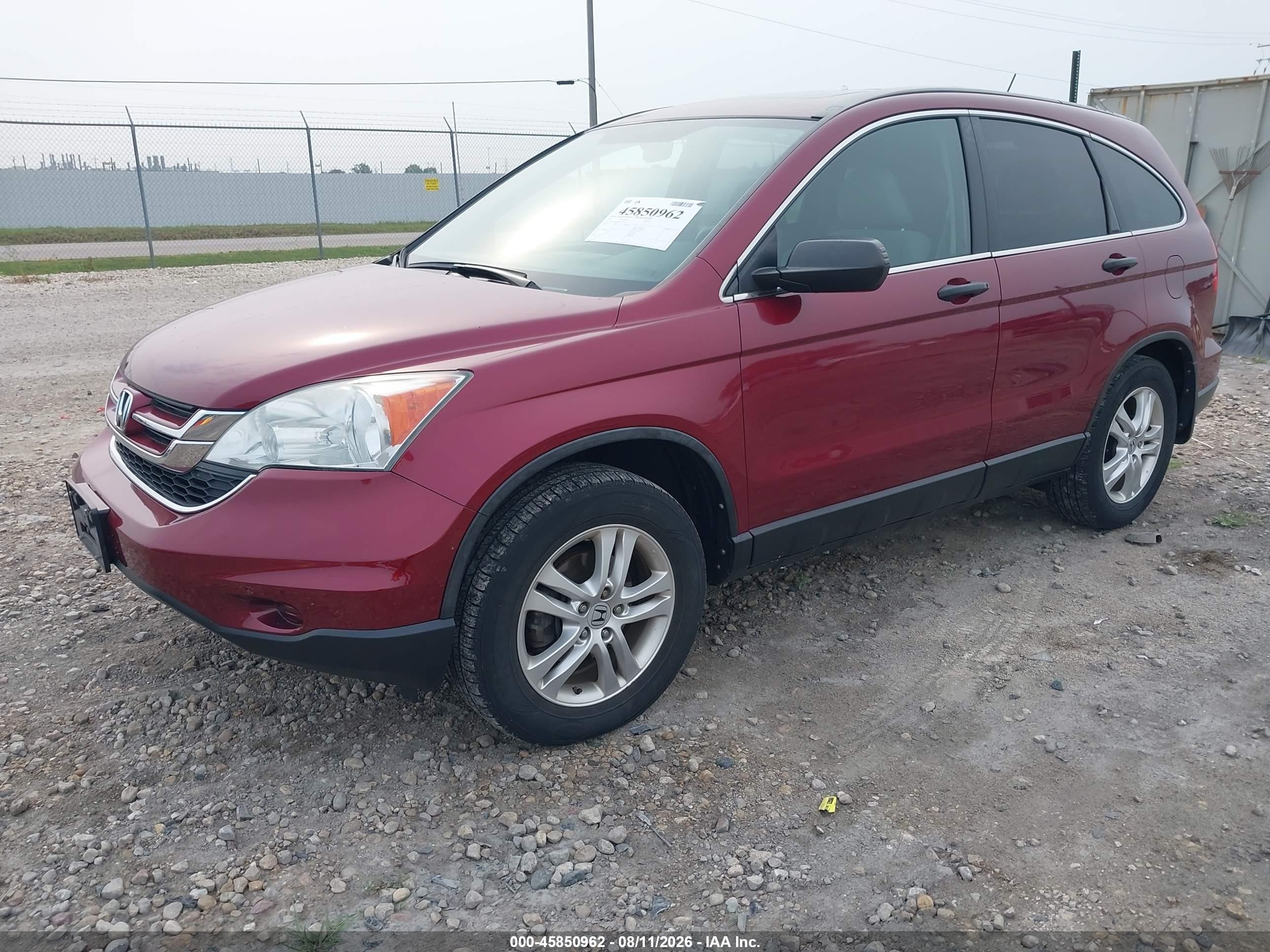 2011 Honda Cr-v Ex Red vin: 5J6RE4H59BL037365