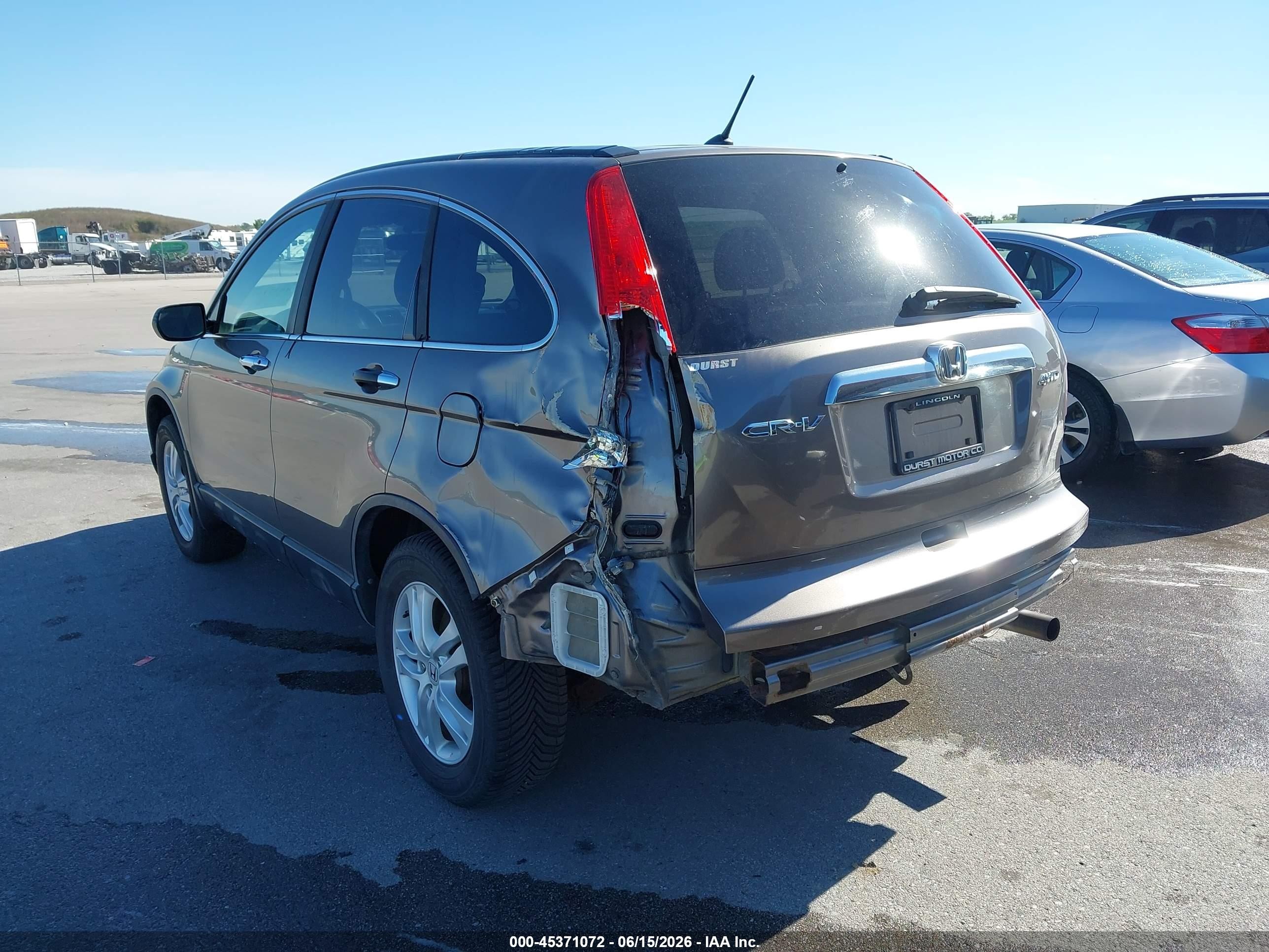 2011 Honda Cr-v Ex Коричневый vin: 5J6RE4H59BL055820