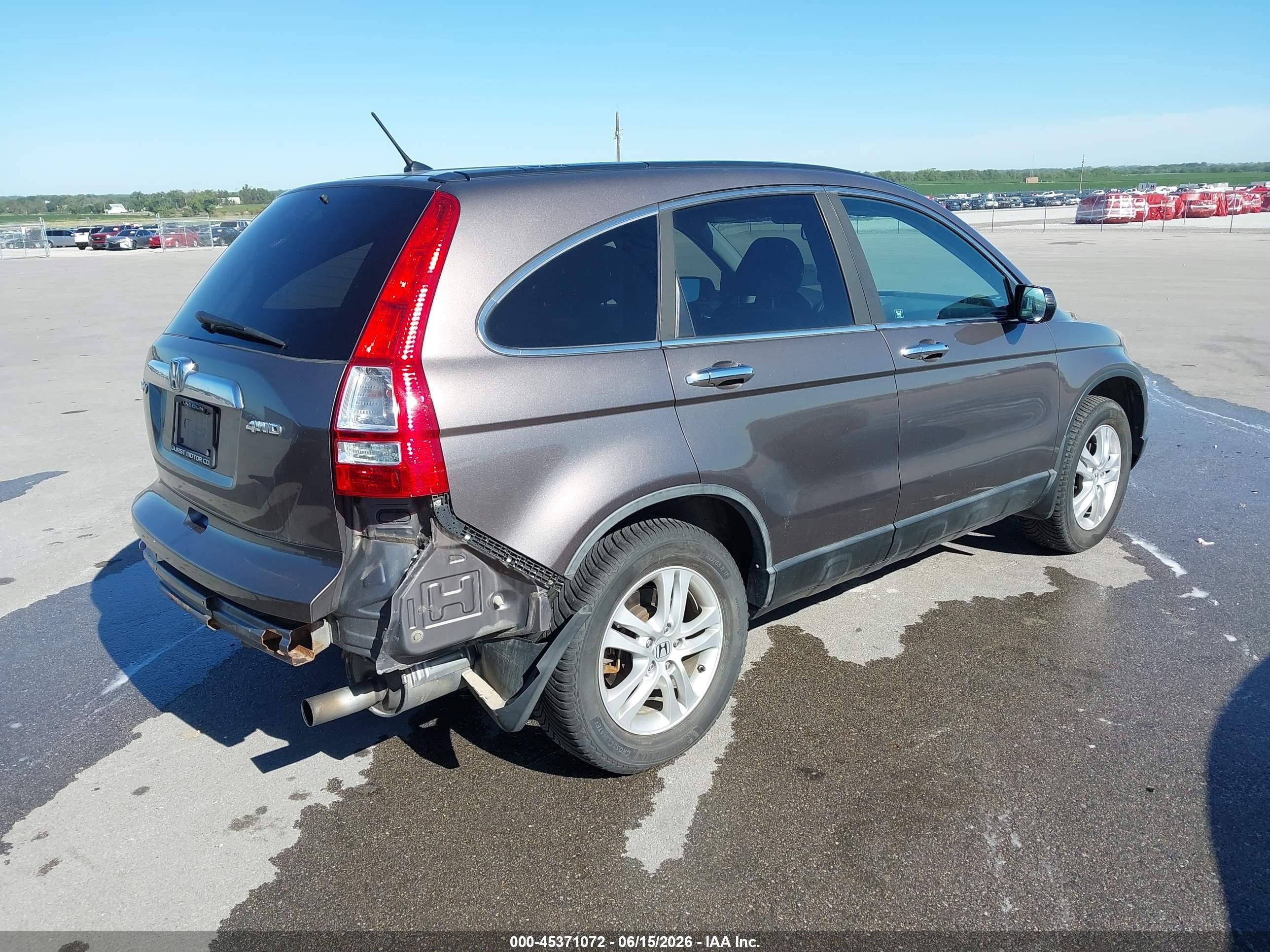 2011 Honda Cr-v Ex Коричневый vin: 5J6RE4H59BL055820