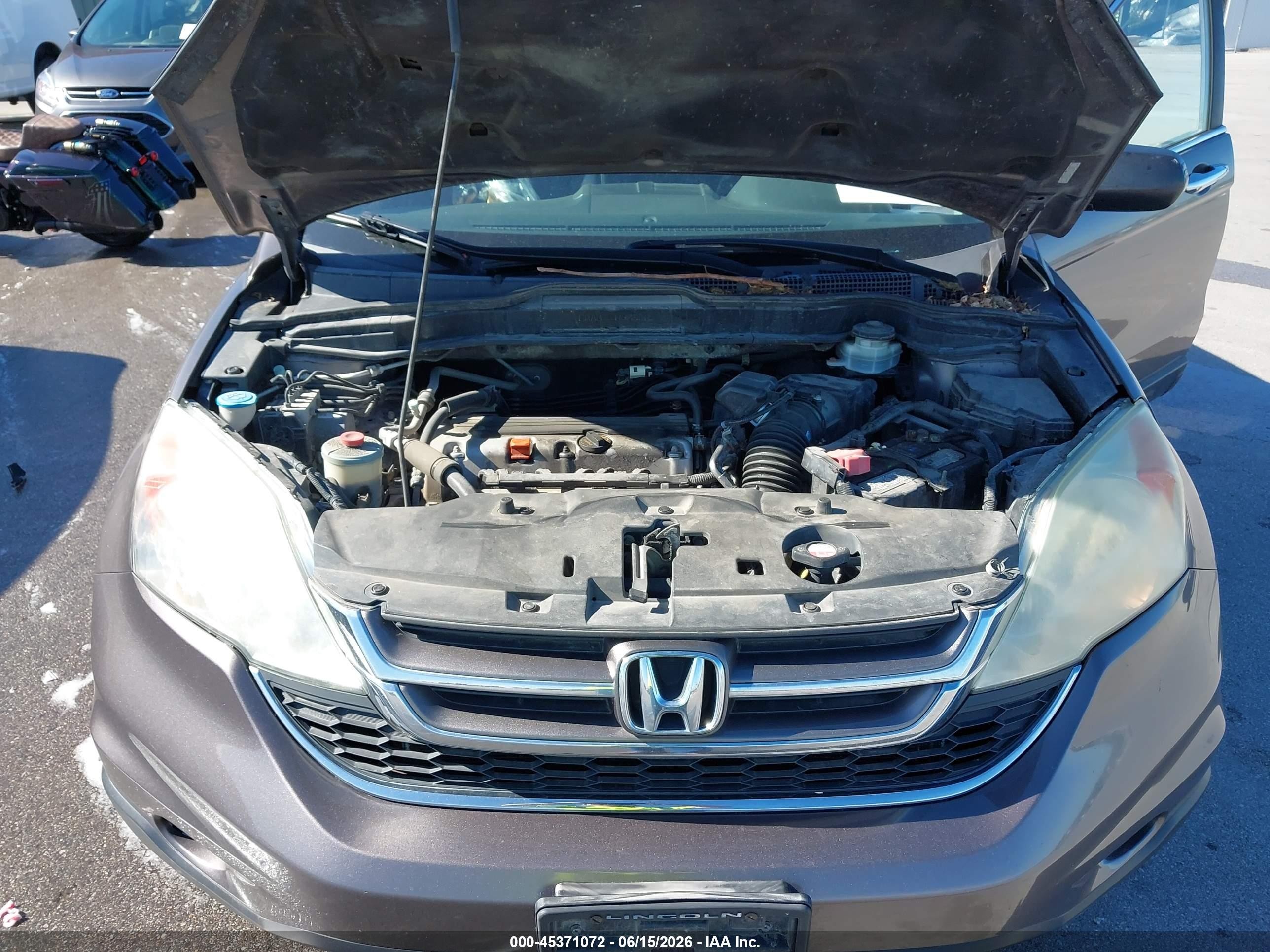 2011 Honda Cr-v Ex Коричневый vin: 5J6RE4H59BL055820