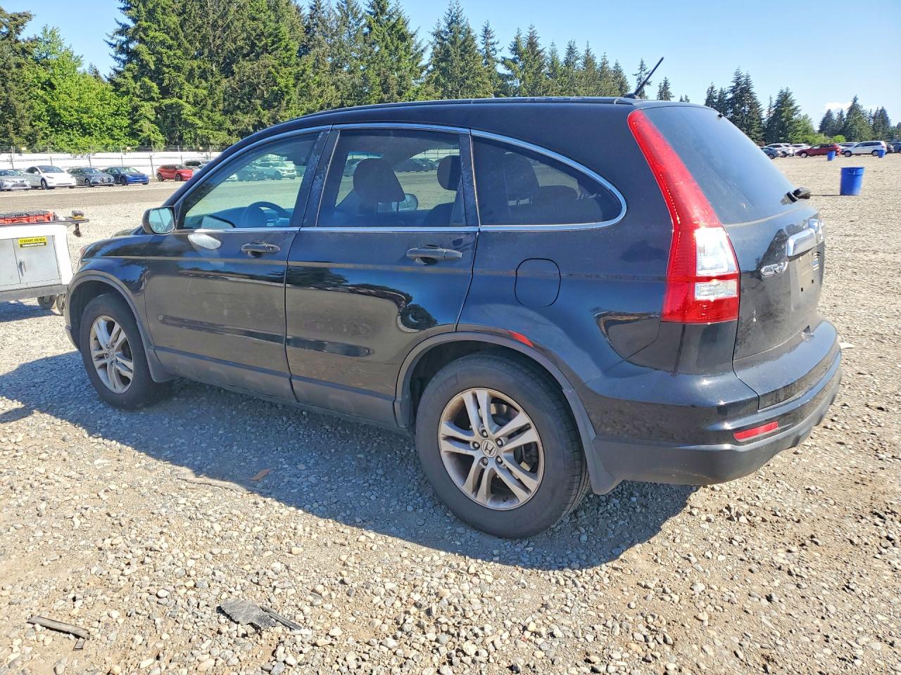 2011 Honda Cr-v Ex Black vin: 5J6RE4H59BL074173