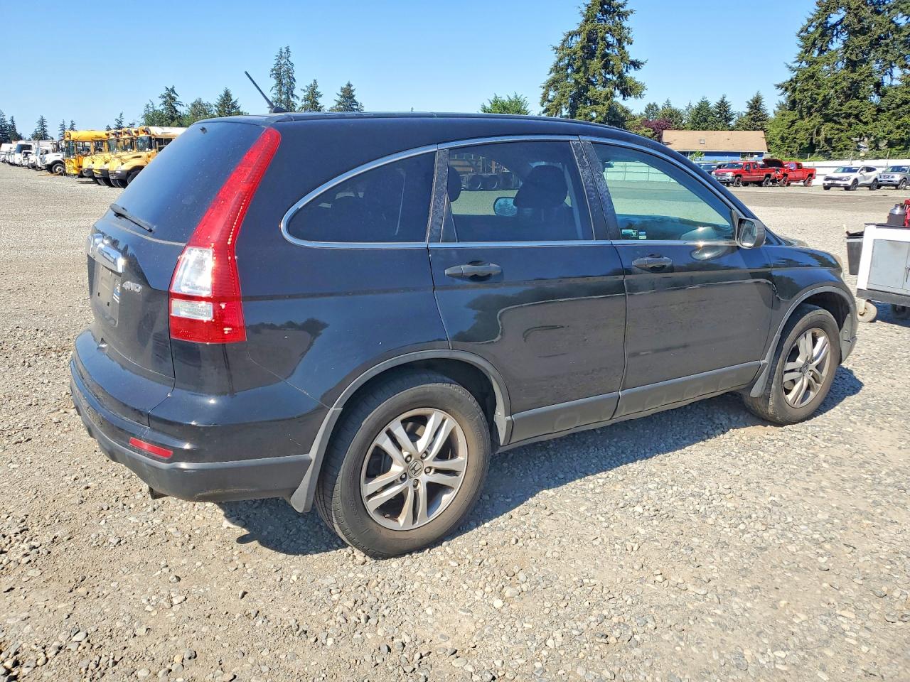 2011 Honda Cr-v Ex Black vin: 5J6RE4H59BL074173