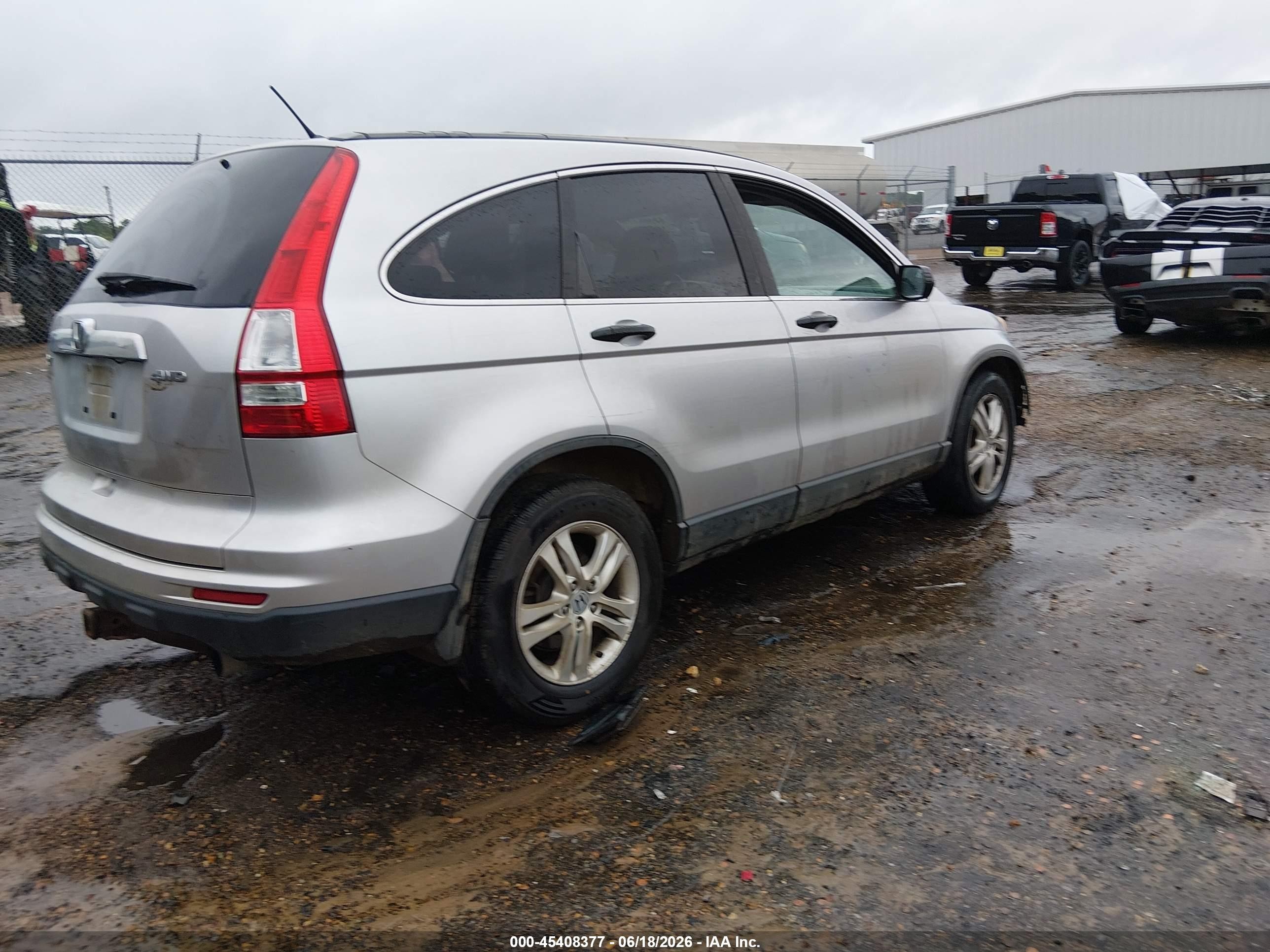 2011 Honda Cr-v Ex Gray vin: 5J6RE4H59BL094522