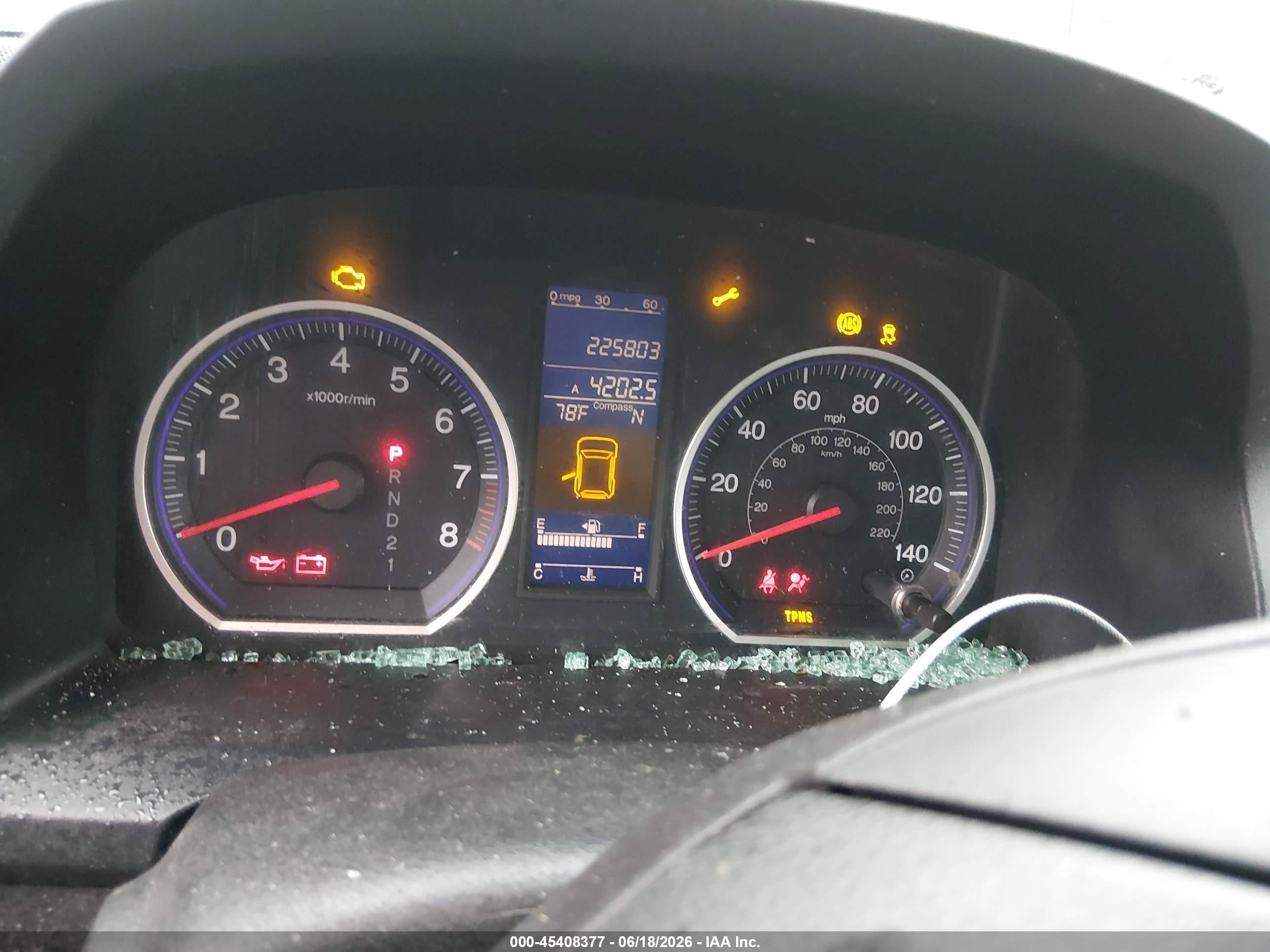 2011 Honda Cr-v Ex Gray vin: 5J6RE4H59BL094522
