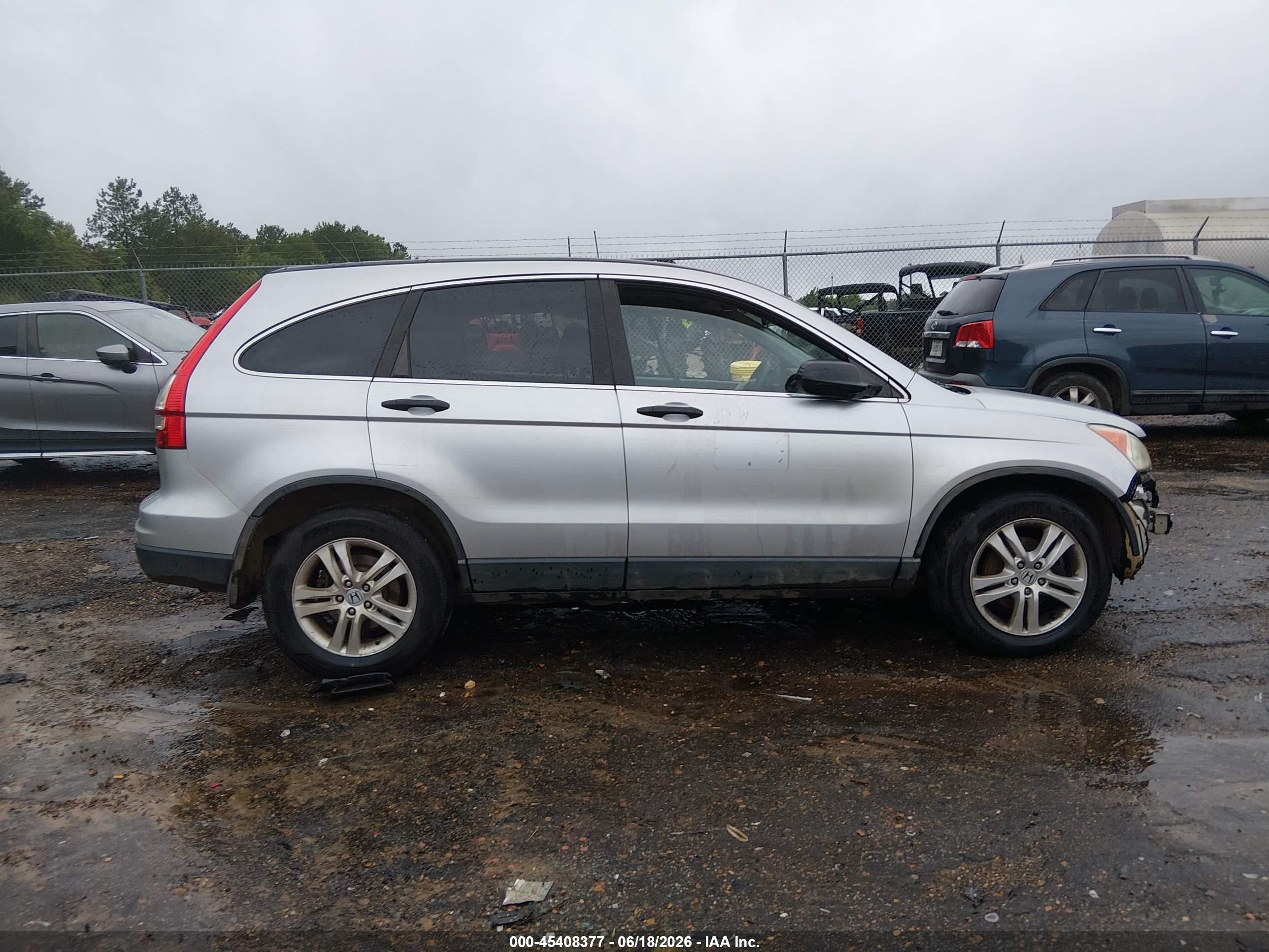 2011 Honda Cr-v Ex Gray vin: 5J6RE4H59BL094522