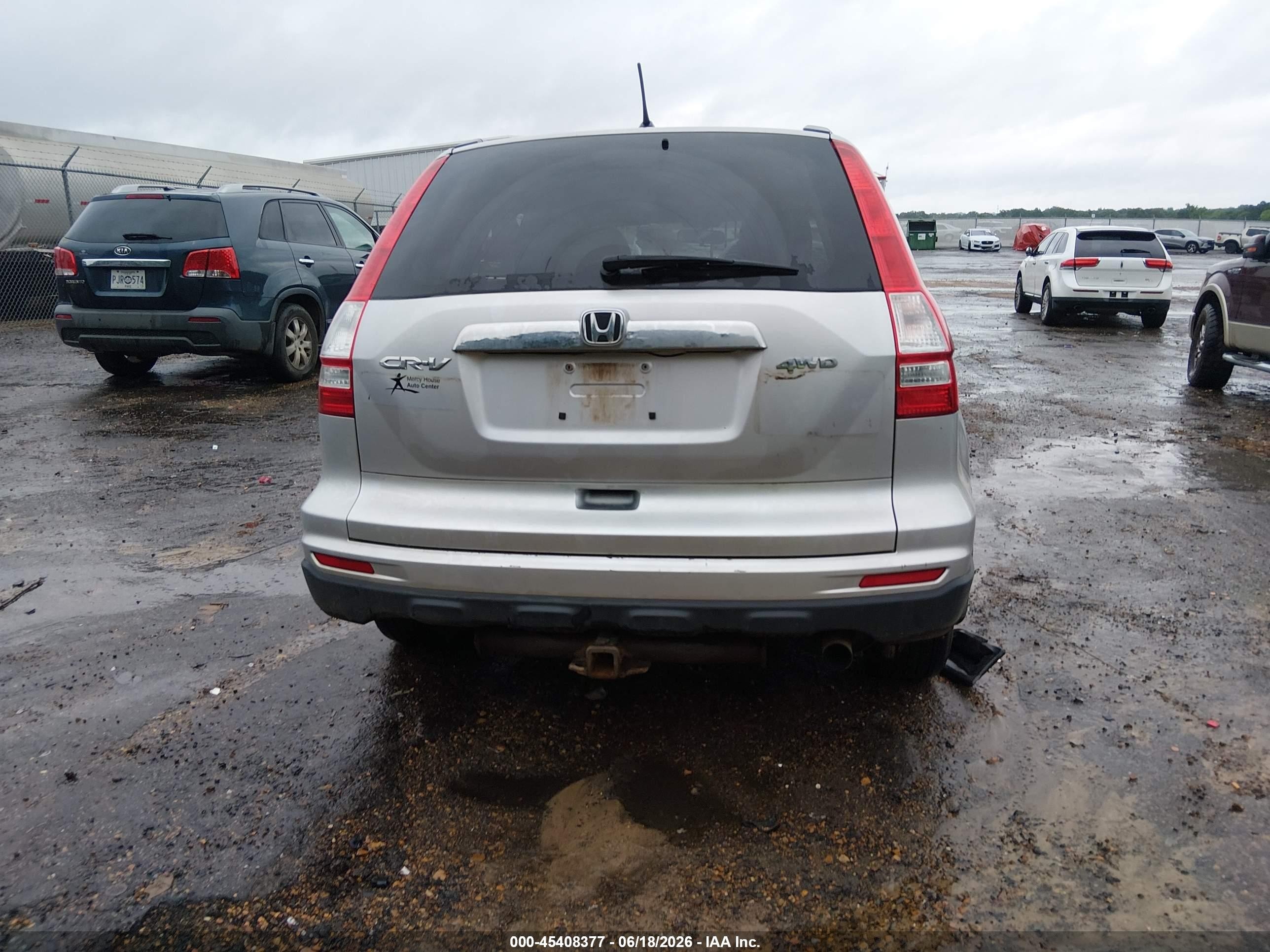 2011 Honda Cr-v Ex Gray vin: 5J6RE4H59BL094522