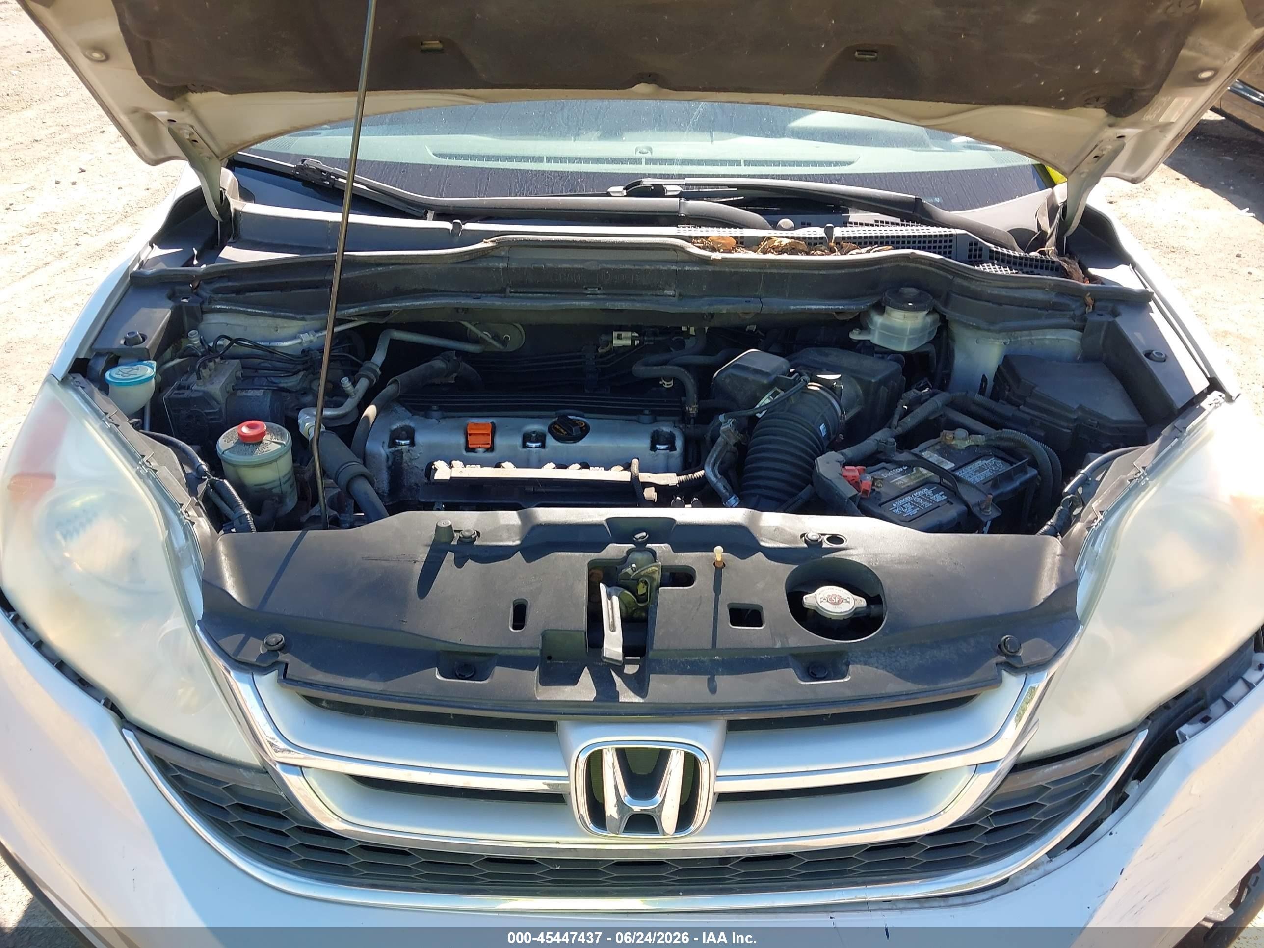 2010 Honda Cr-v Ex Silver vin: 5J6RE4H5XAL002994