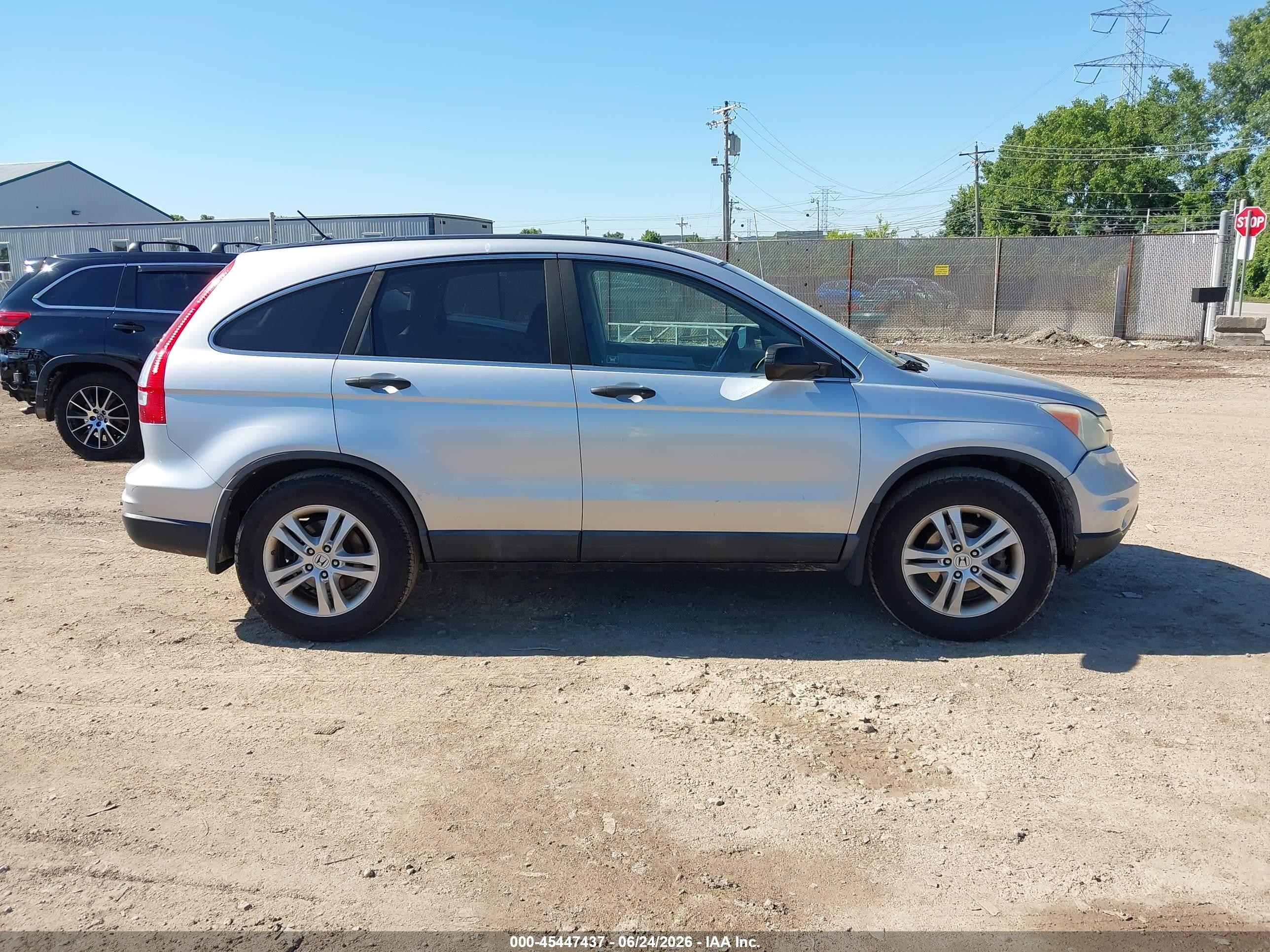 2010 Honda Cr-v Ex Silver vin: 5J6RE4H5XAL002994