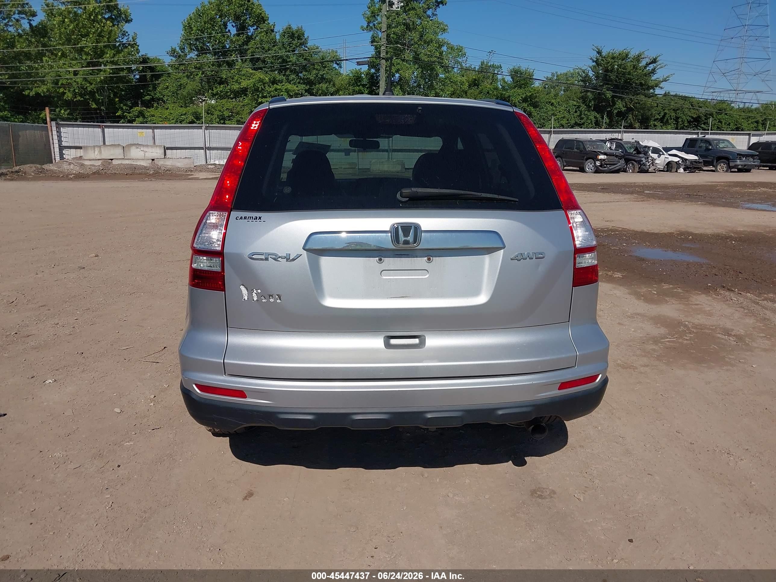 2010 Honda Cr-v Ex Silver vin: 5J6RE4H5XAL002994