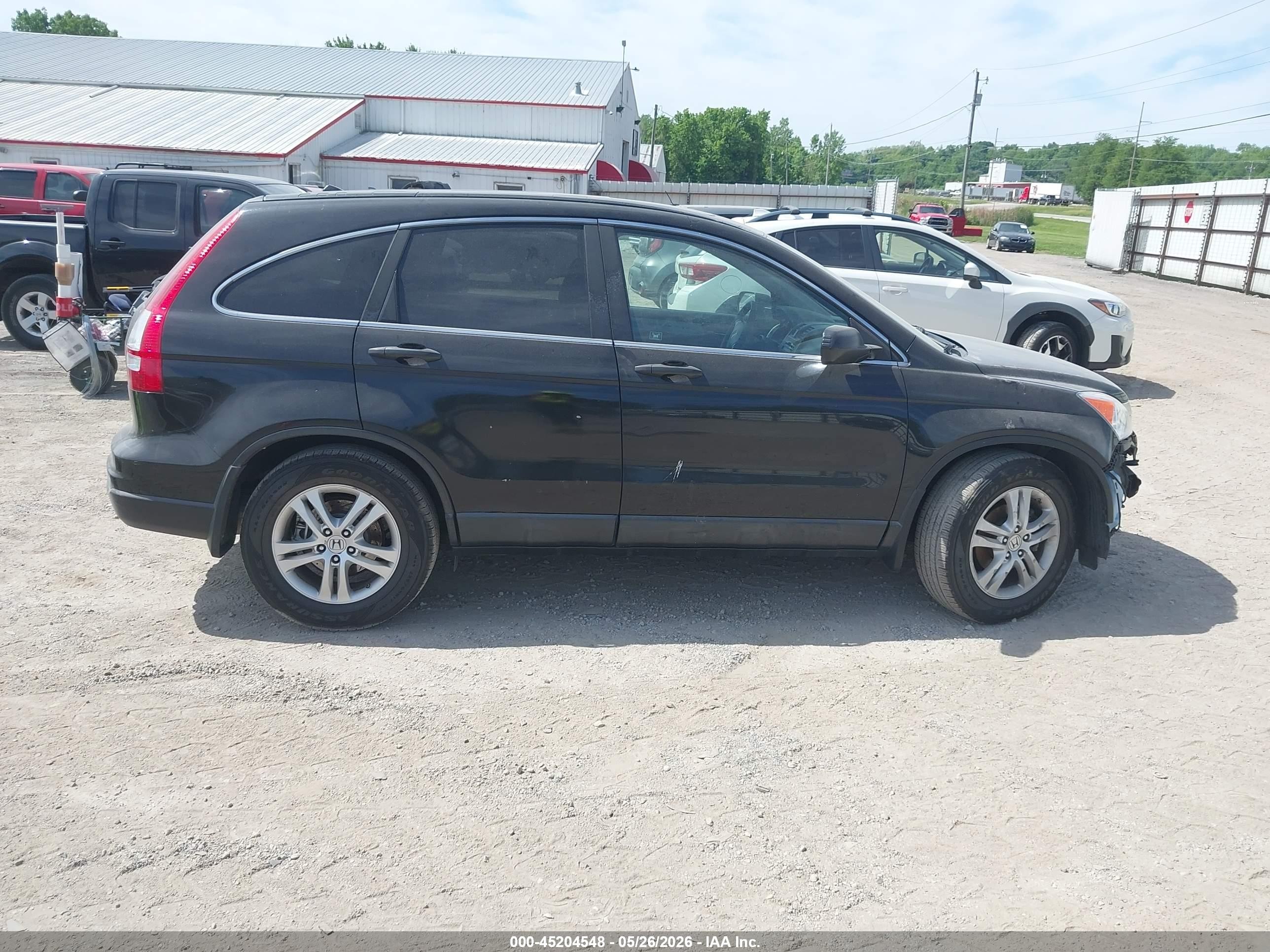 2010 Honda Cr-v Ex Black vin: 5J6RE4H5XAL010643