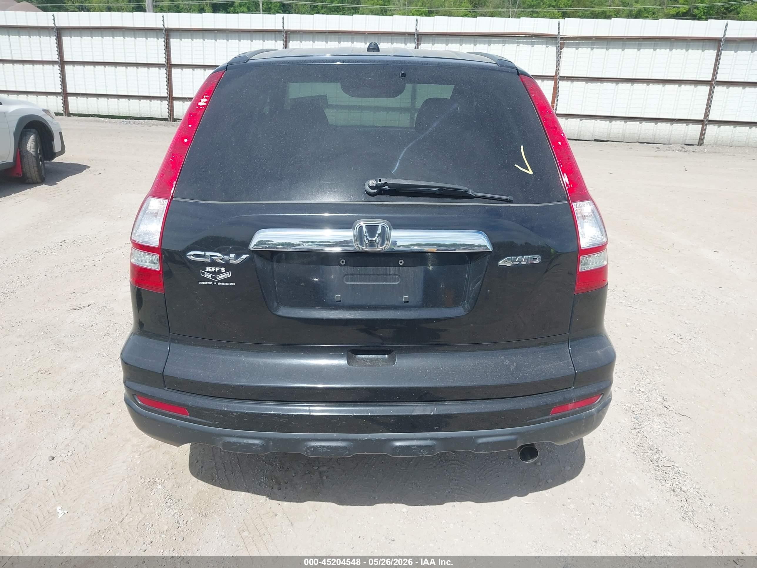 2010 Honda Cr-v Ex Black vin: 5J6RE4H5XAL010643