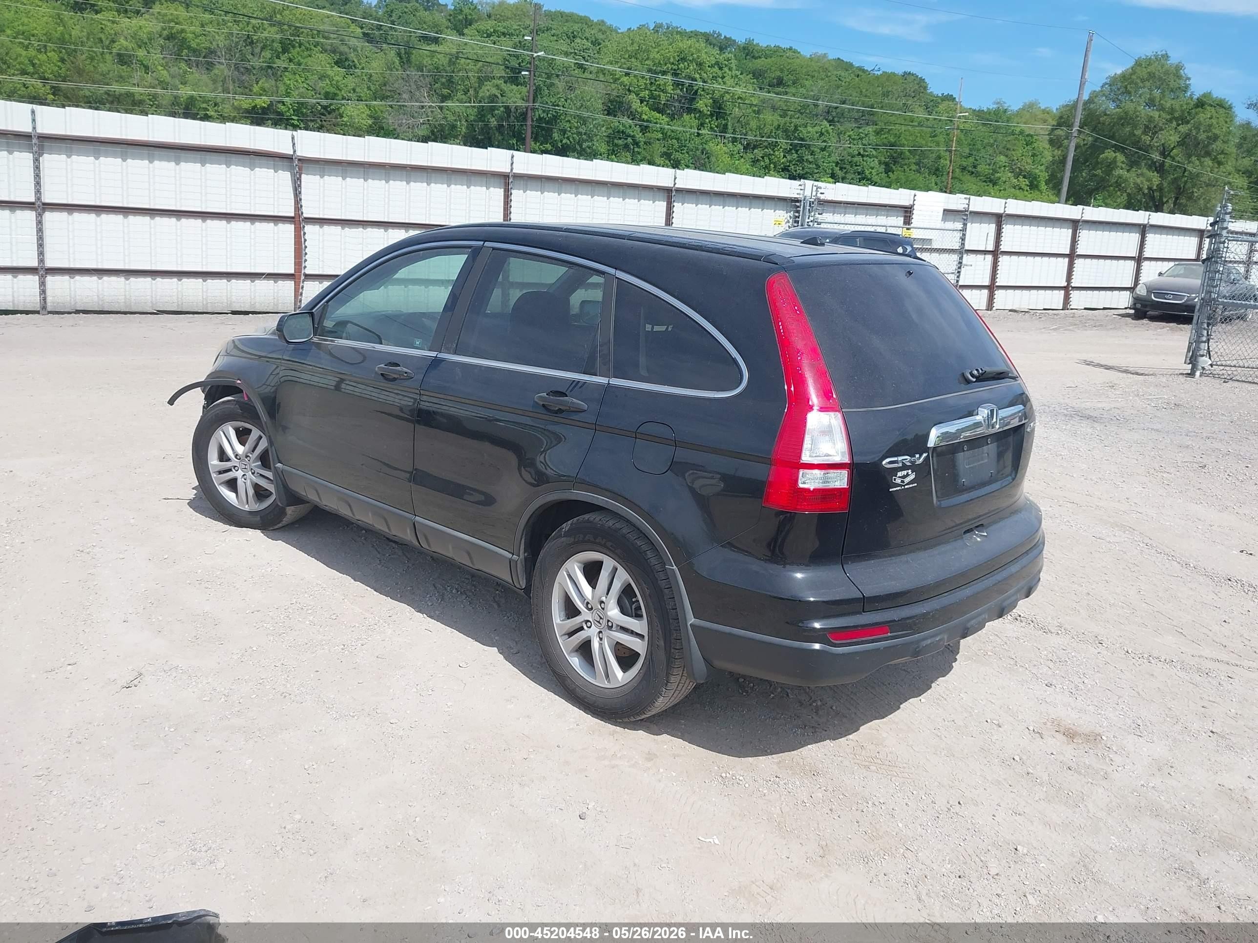 2010 Honda Cr-v Ex Black vin: 5J6RE4H5XAL010643