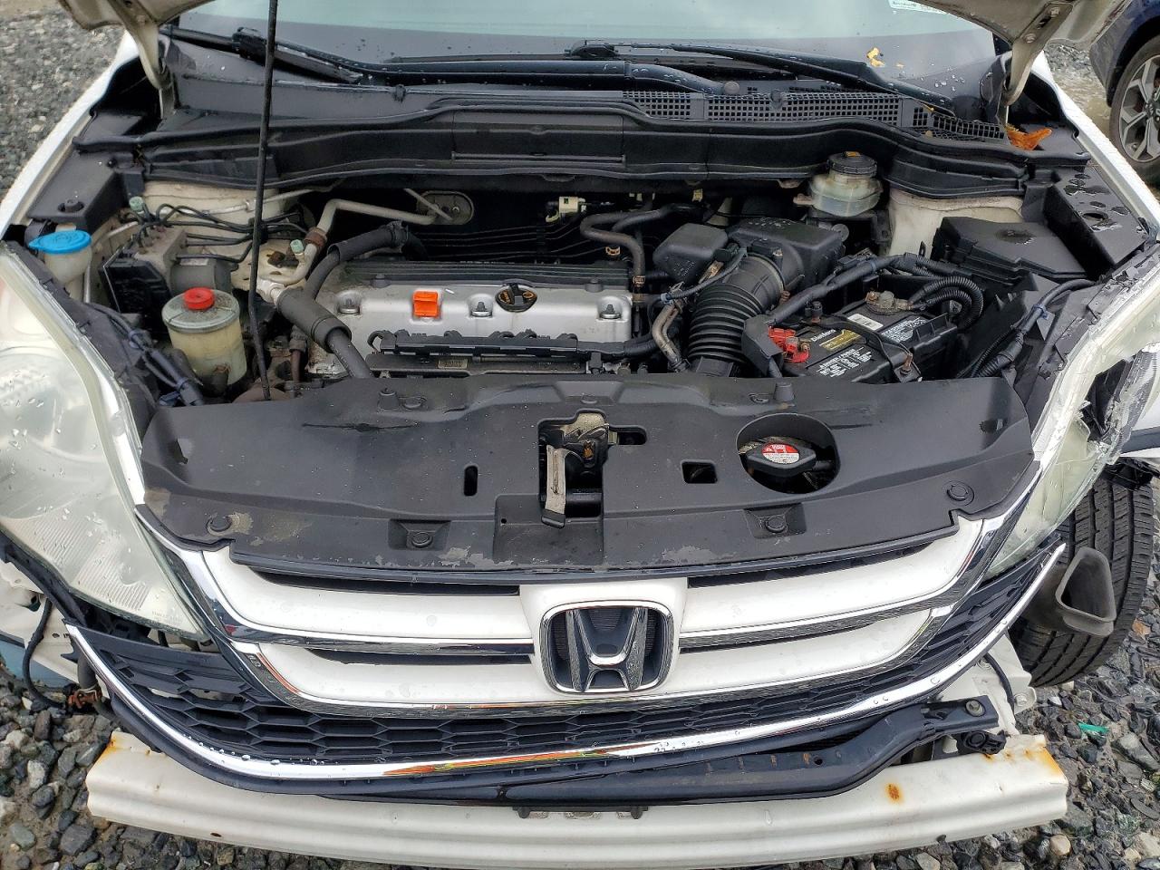 2010 Honda Cr-v Ex White vin: 5J6RE4H5XAL033016