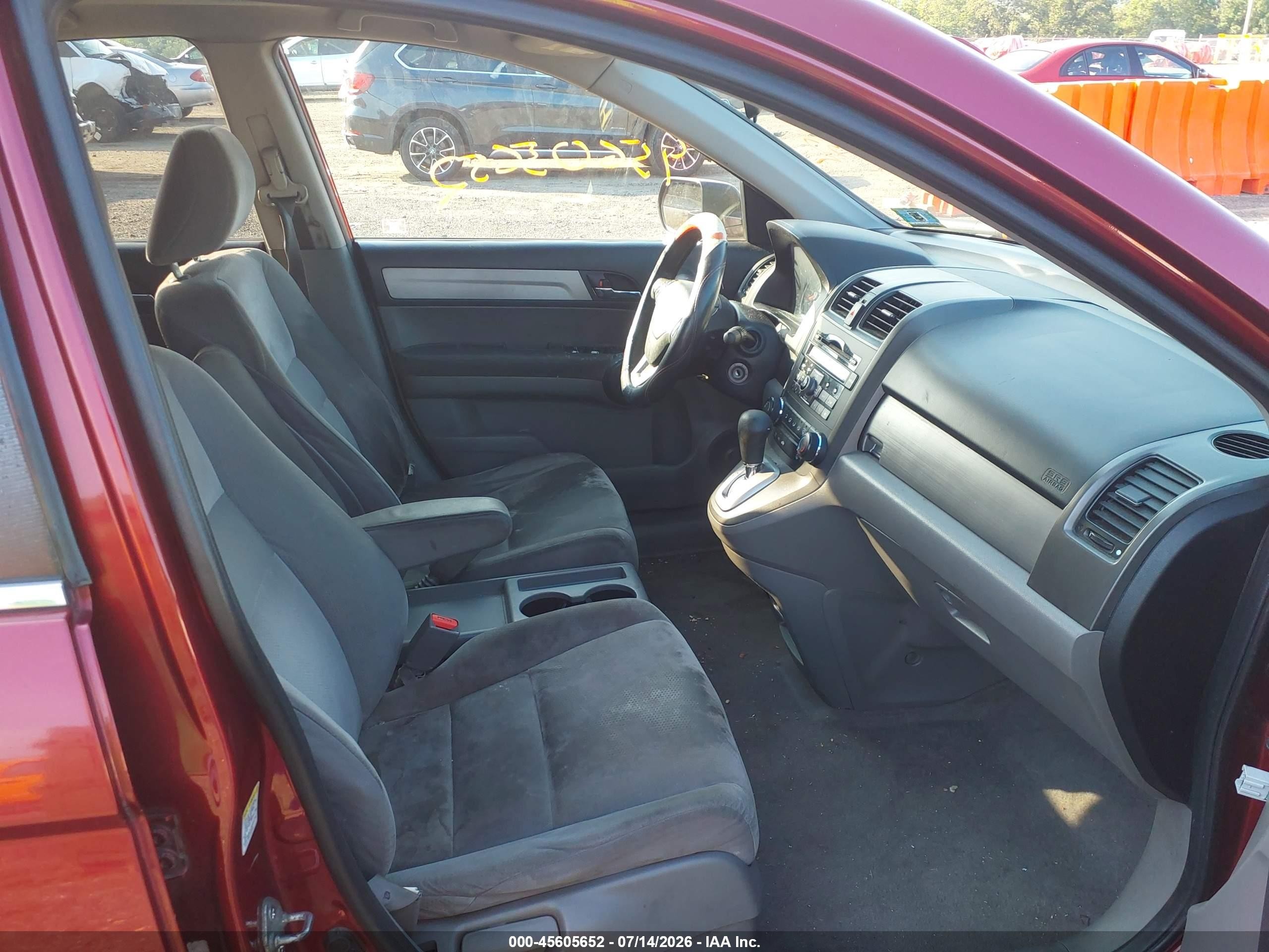 2010 Honda Cr-v Ex Red vin: 5J6RE4H5XAL047272