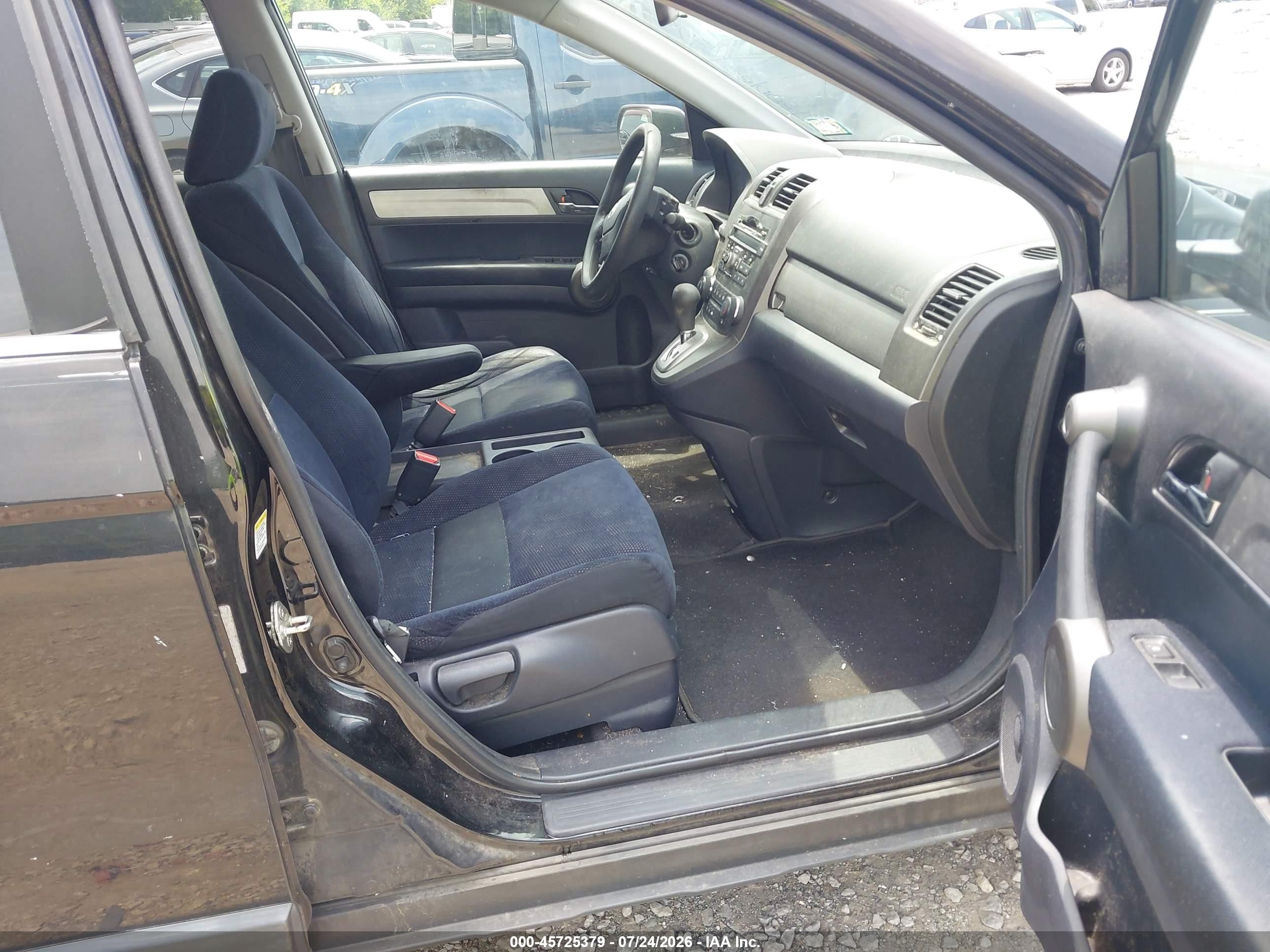 2010 Honda Cr-v Ex Black vin: 5J6RE4H5XAL049474