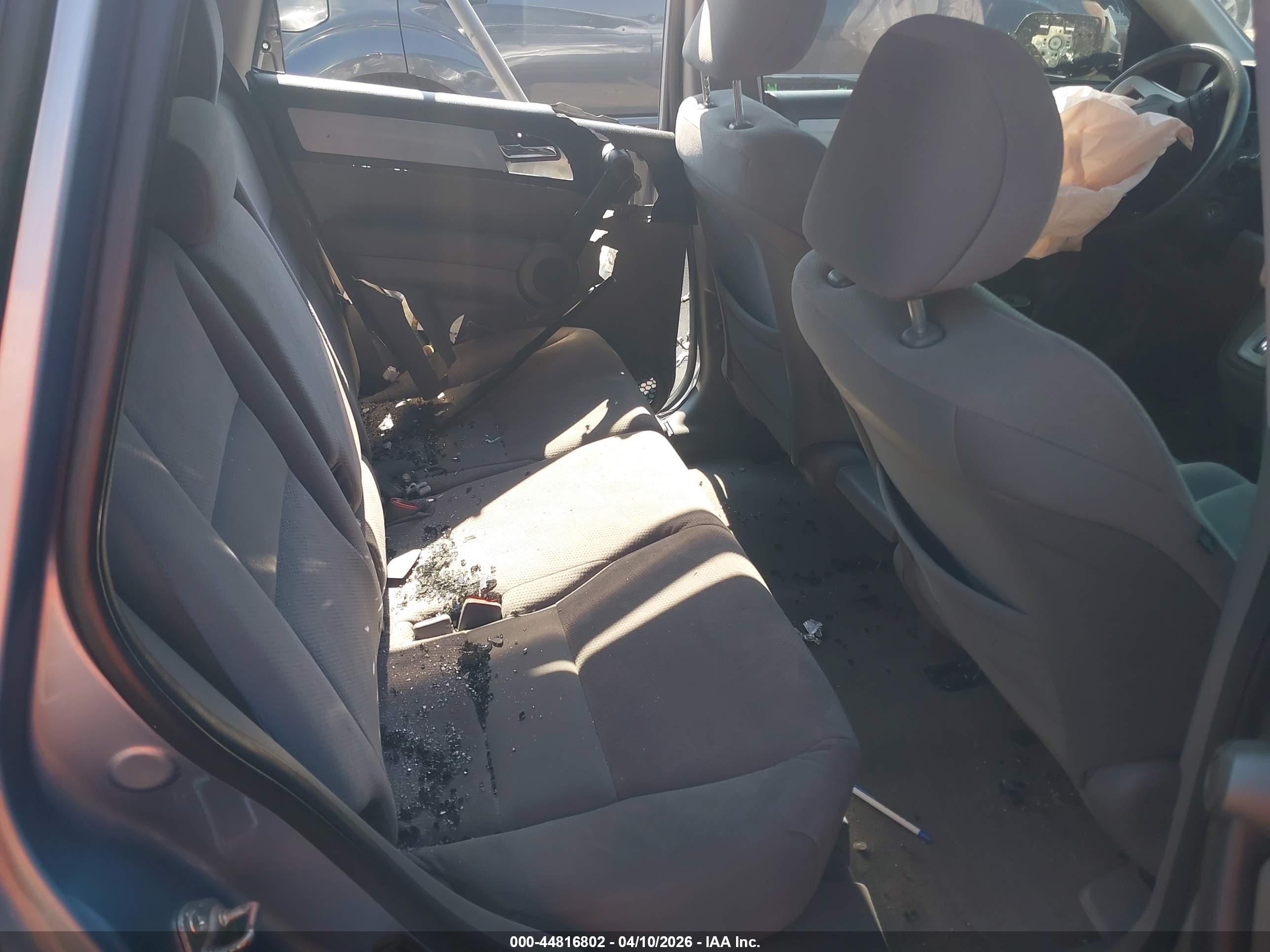2010 Honda Cr-v Ex Blue vin: 5J6RE4H5XAL050477