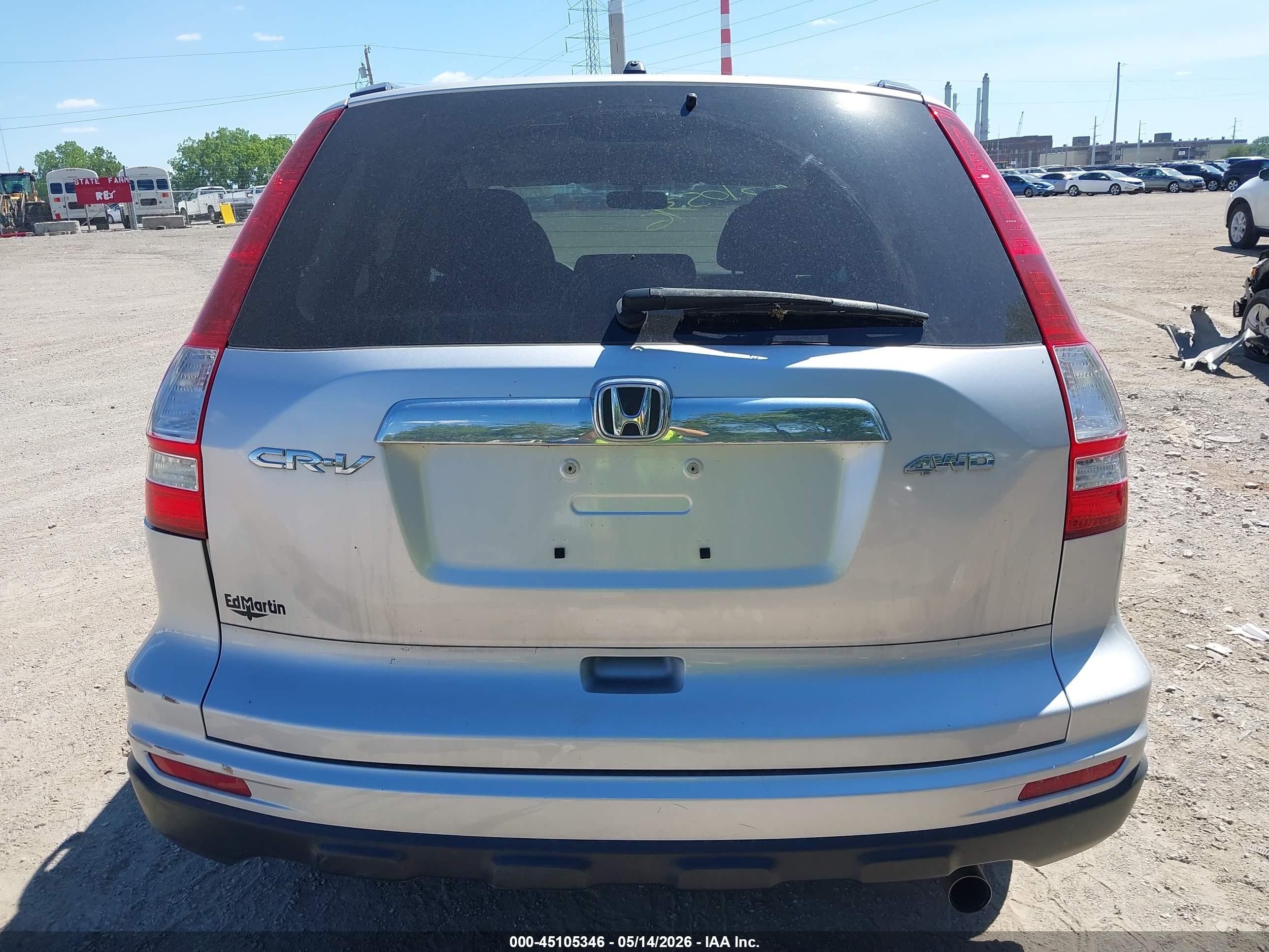 2010 Honda Cr-v Ex Silver vin: 5J6RE4H5XAL065965