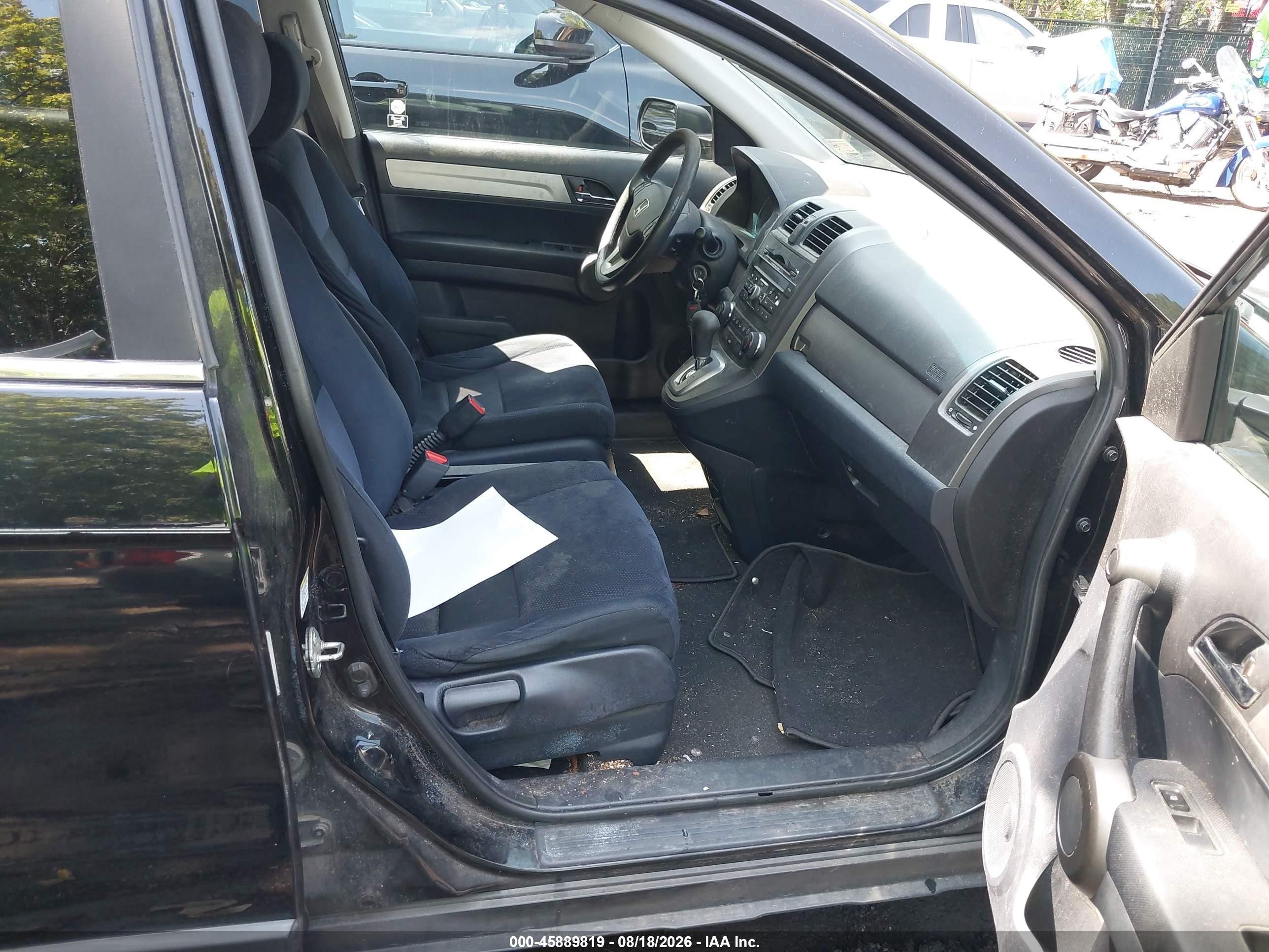 2010 Honda Cr-v Ex Black vin: 5J6RE4H5XAL084757