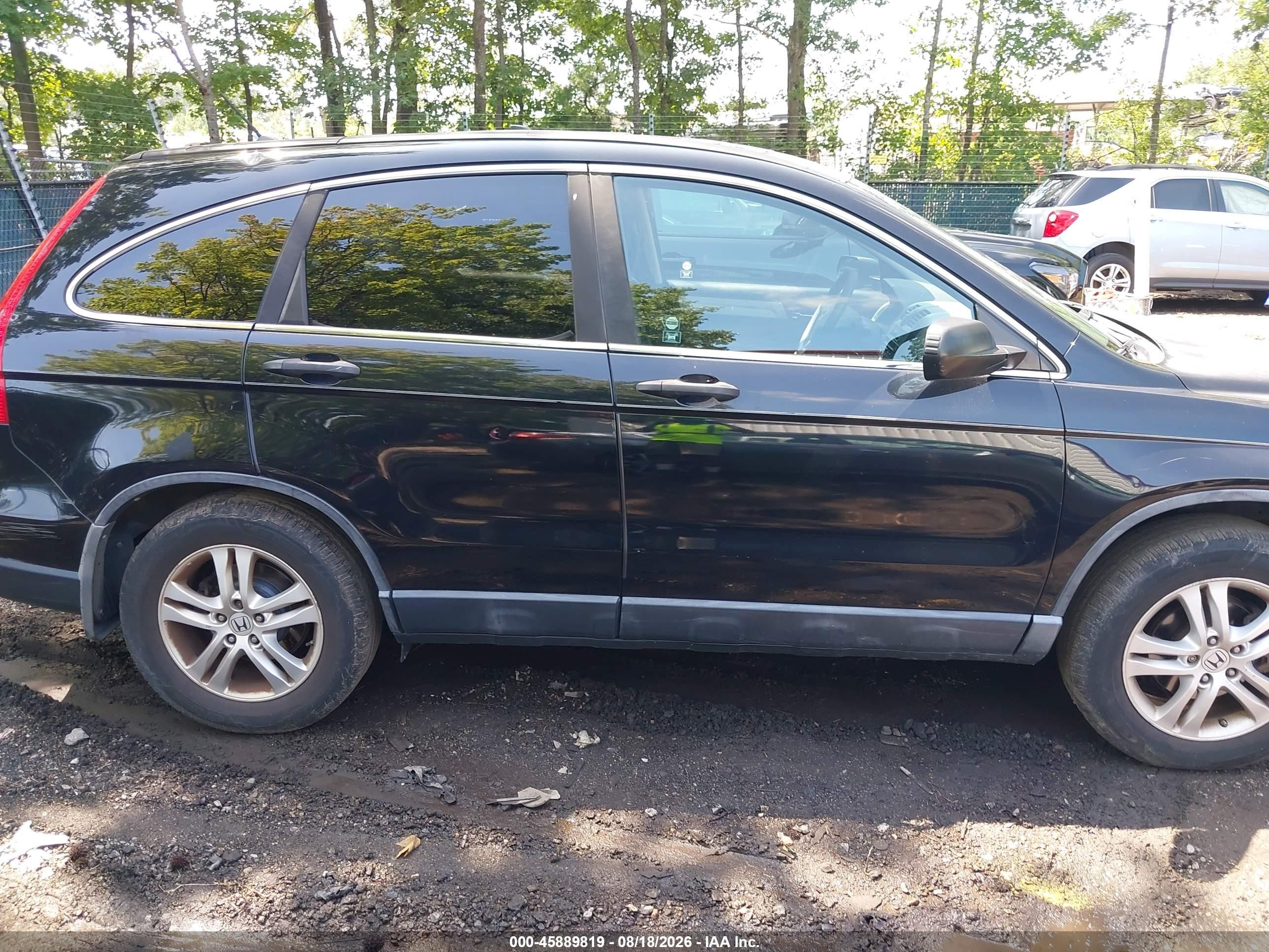 2010 Honda Cr-v Ex Black vin: 5J6RE4H5XAL084757