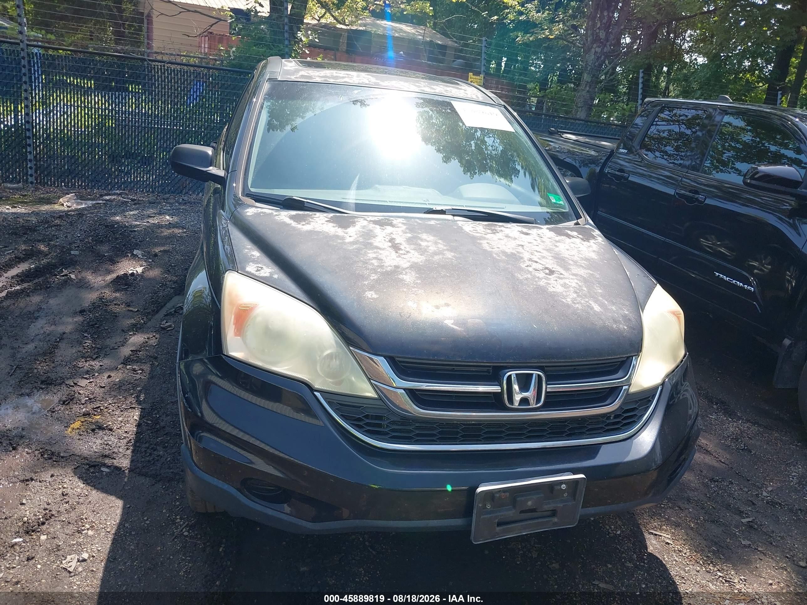 2010 Honda Cr-v Ex Black vin: 5J6RE4H5XAL084757