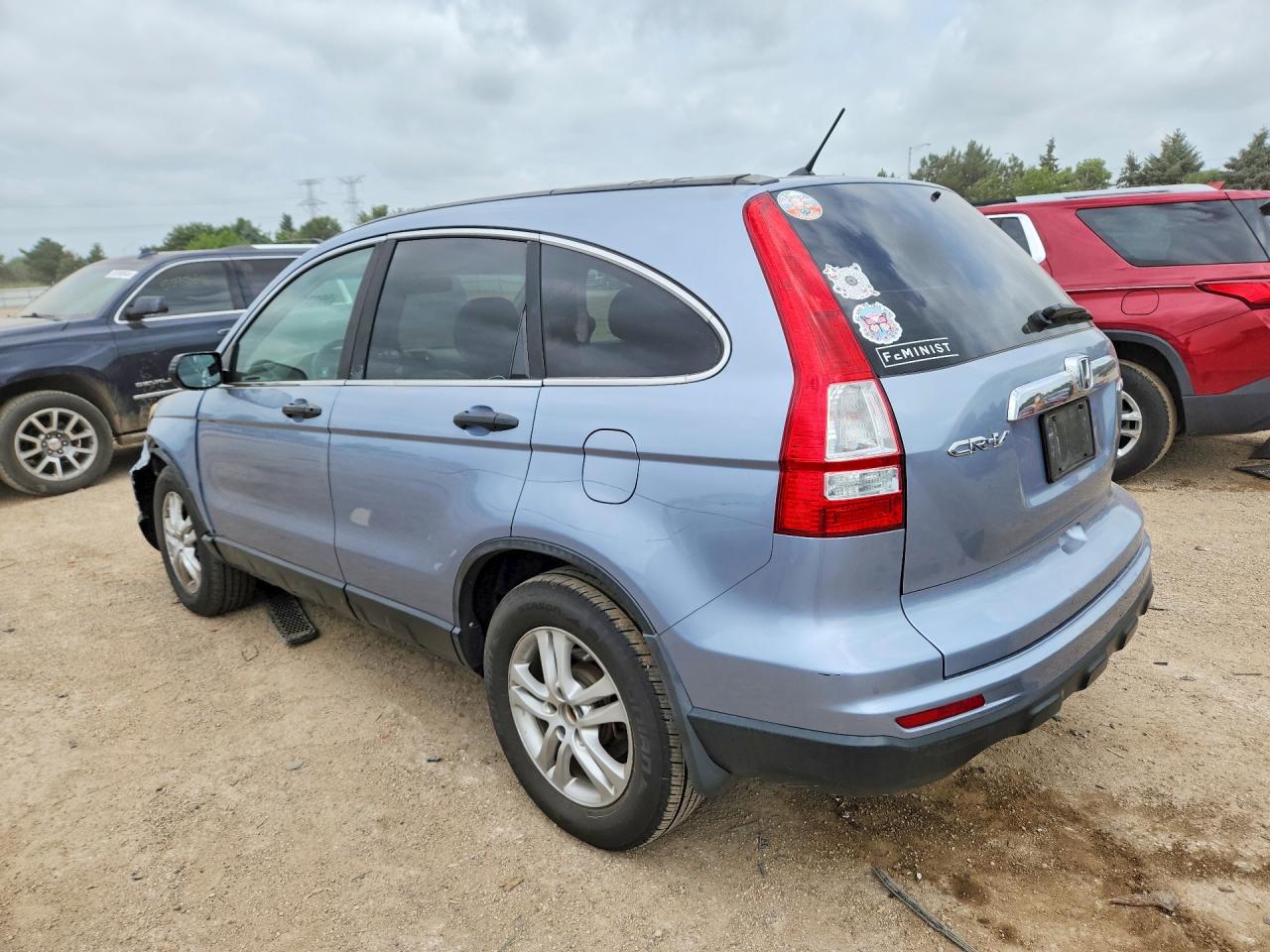 2010 Honda Cr-v Ex Blue vin: 5J6RE4H5XAL097525