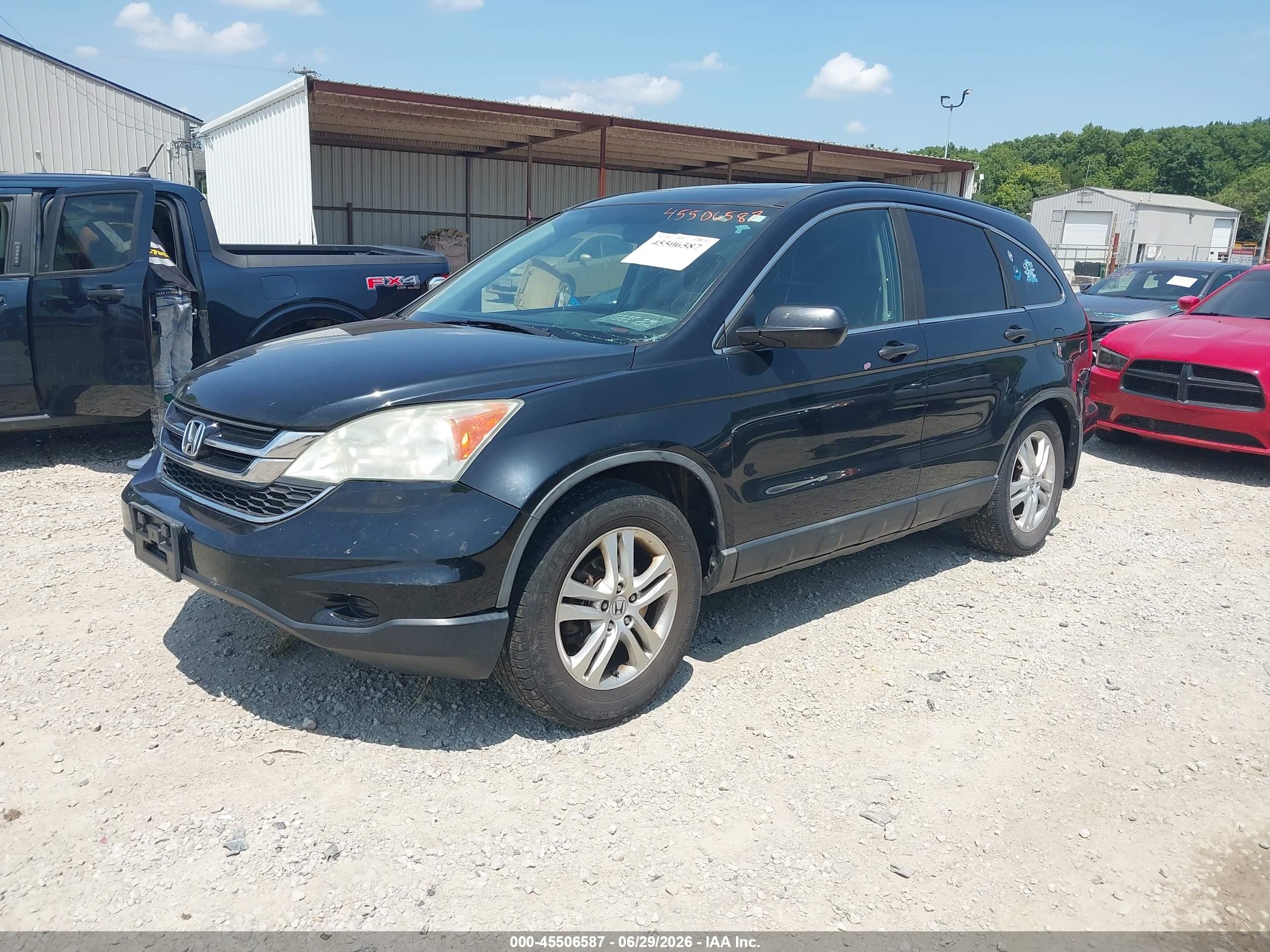 2011 Honda Cr-v Ex Черный vin: 5J6RE4H5XBL005041