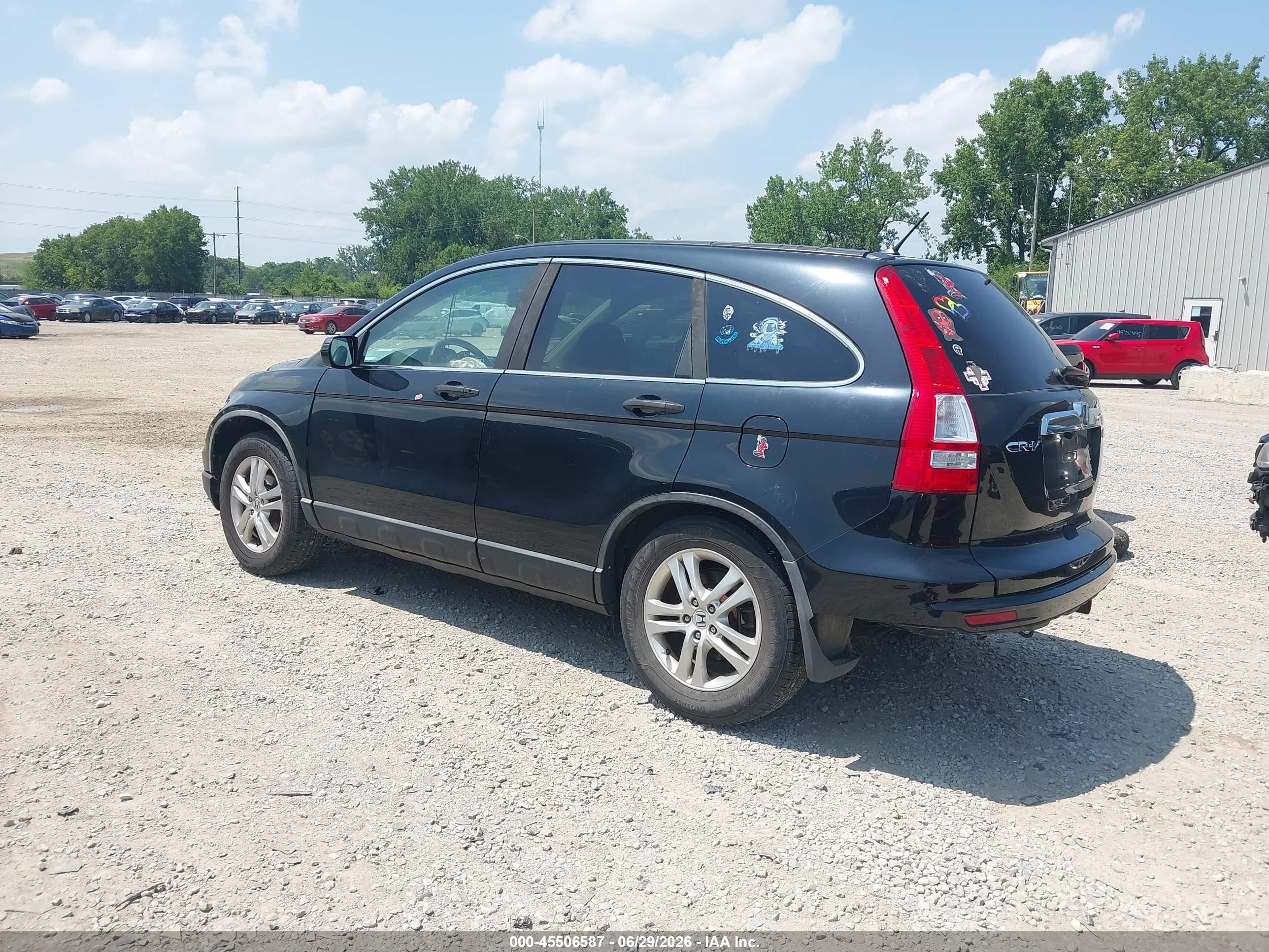 2011 Honda Cr-v Ex Черный vin: 5J6RE4H5XBL005041