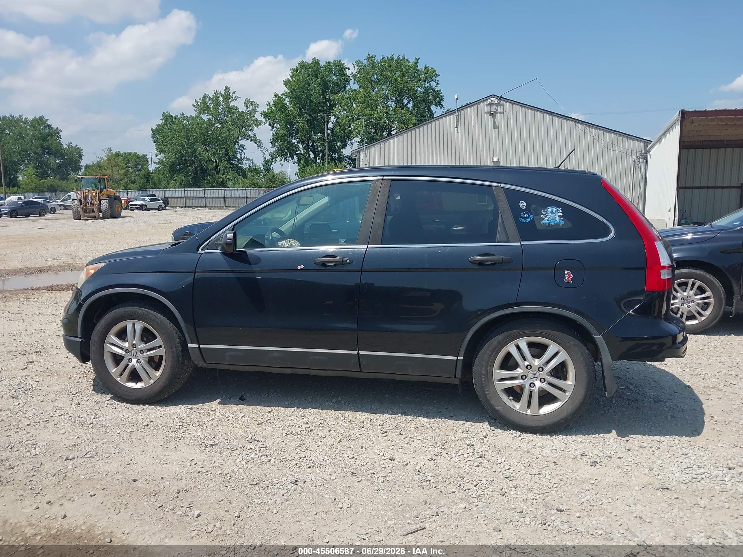 2011 Honda Cr-v Ex Черный vin: 5J6RE4H5XBL005041