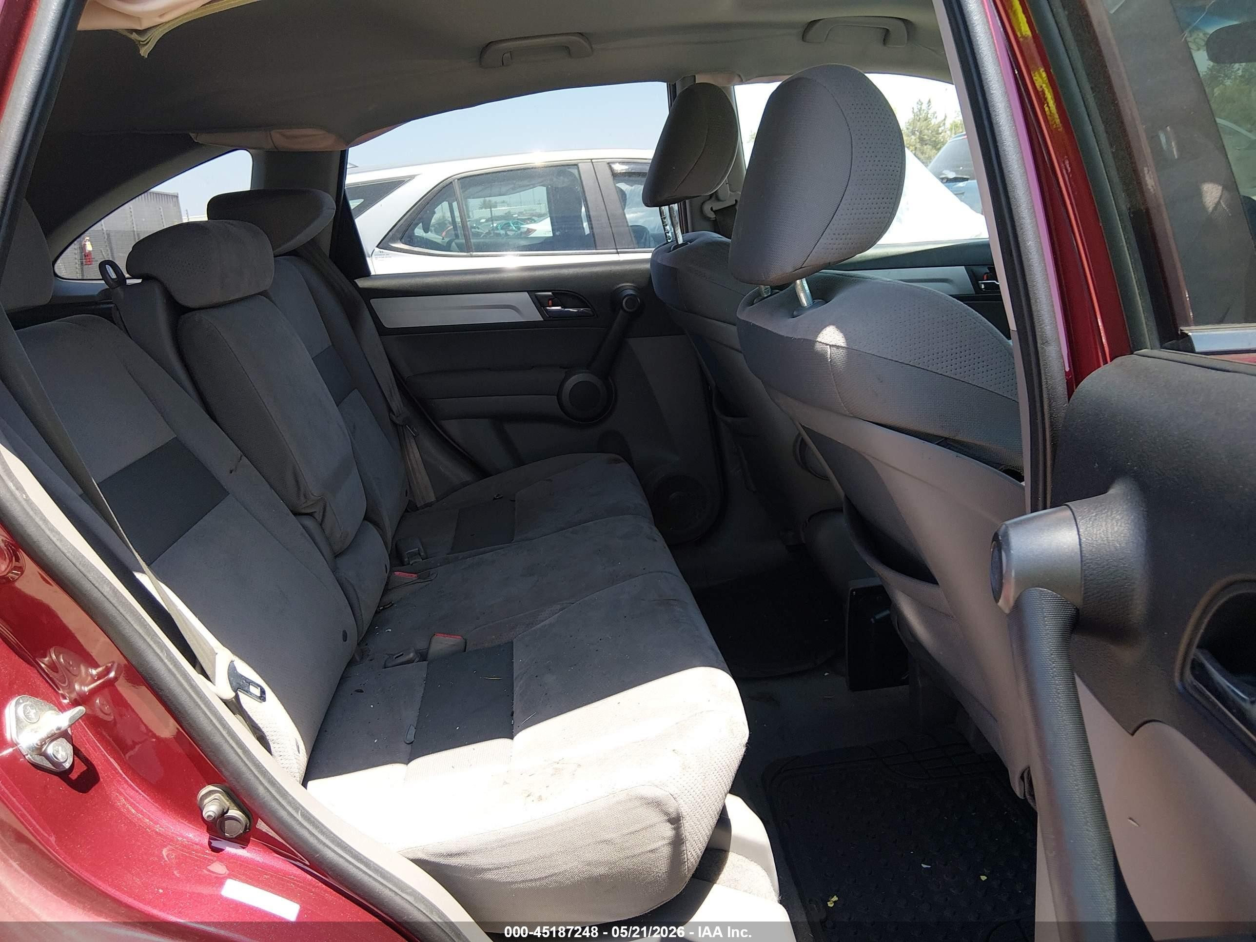 2011 Honda Cr-v Ex Burgundy vin: 5J6RE4H5XBL012278