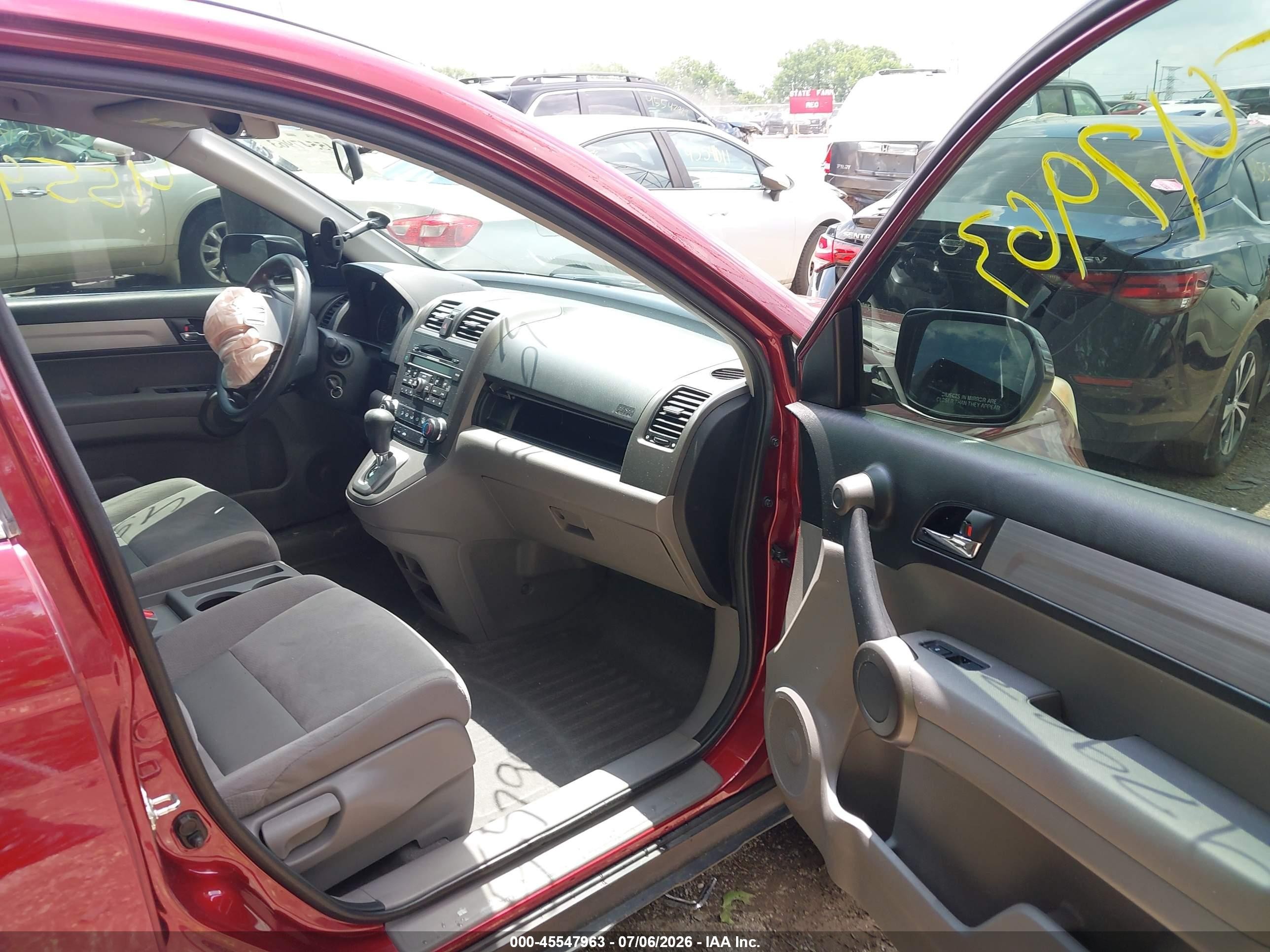 2011 Honda Cr-v Ex Red vin: 5J6RE4H5XBL012281