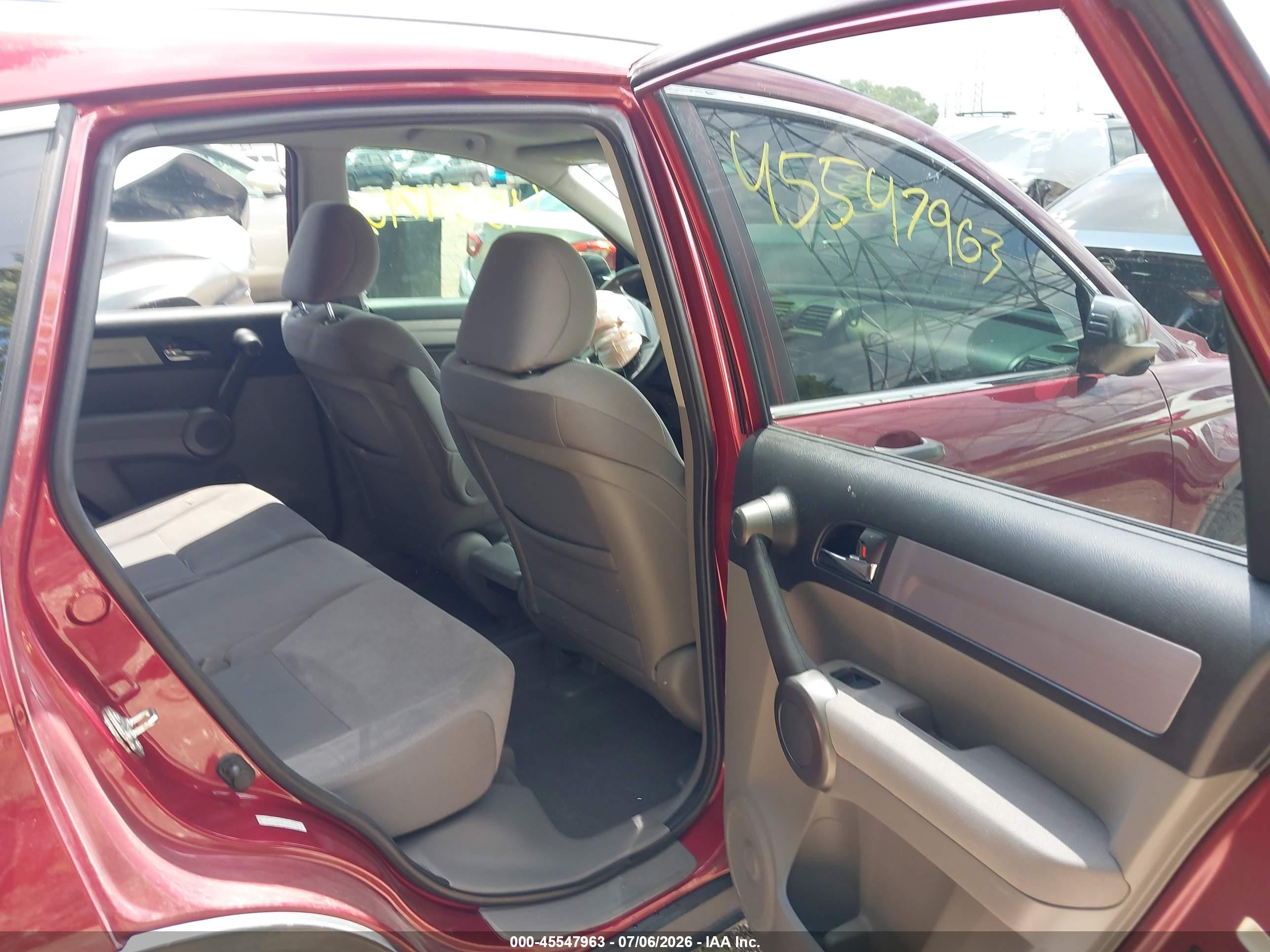 2011 Honda Cr-v Ex Red vin: 5J6RE4H5XBL012281