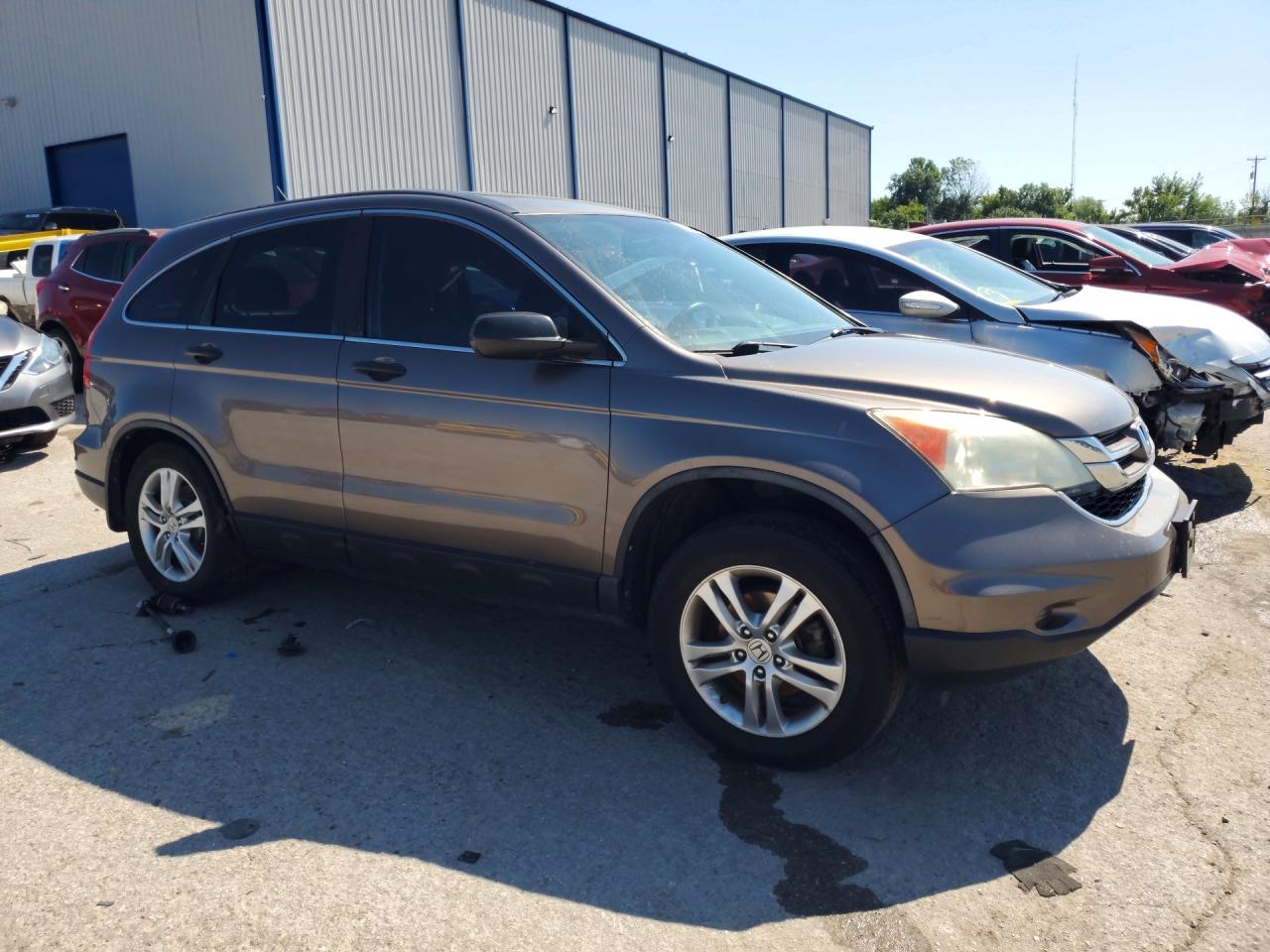 2011 Honda Cr-v Ex Brown vin: 5J6RE4H5XBL013317