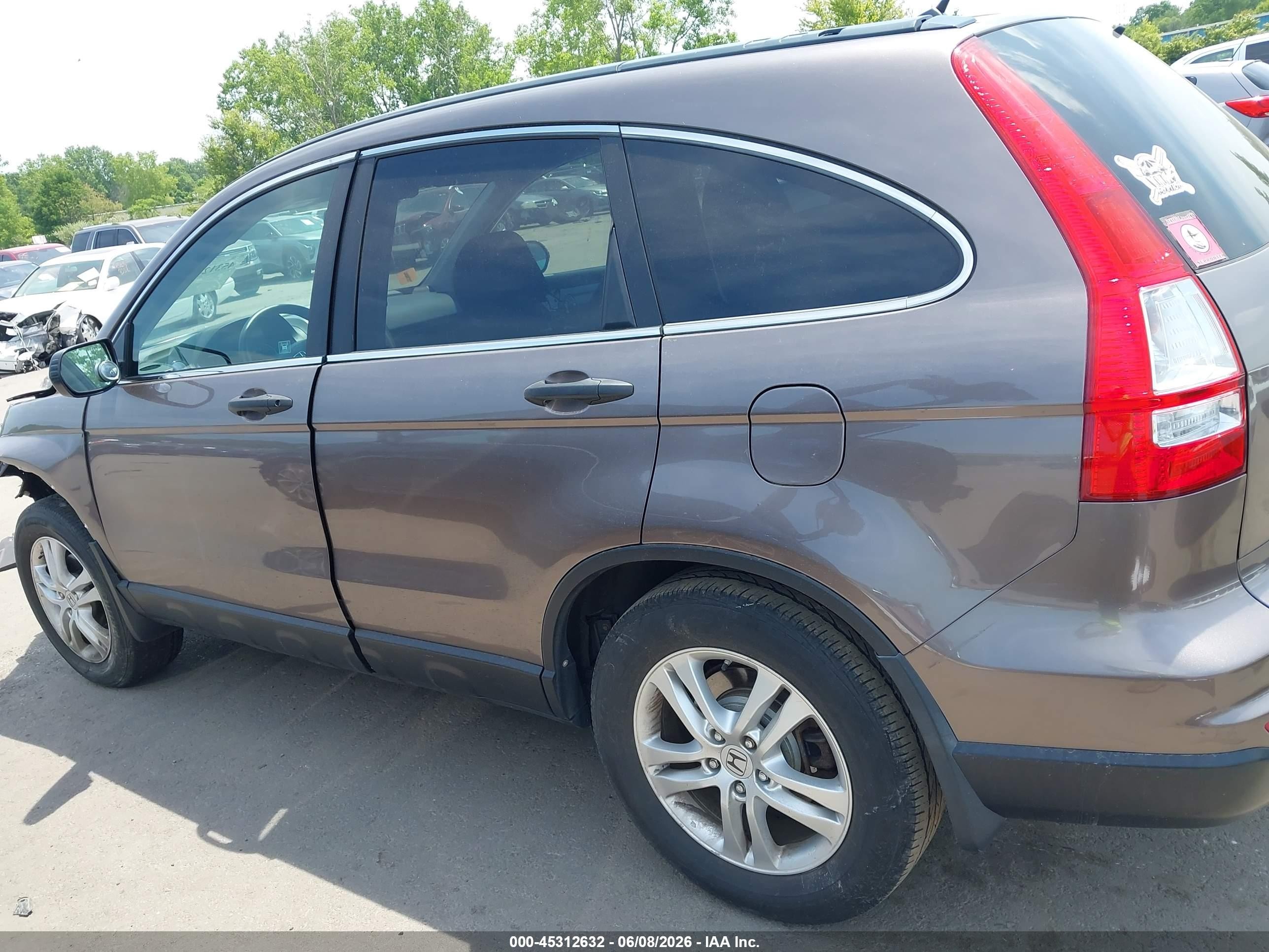 2011 Honda Cr-v Ex Gray vin: 5J6RE4H5XBL029906