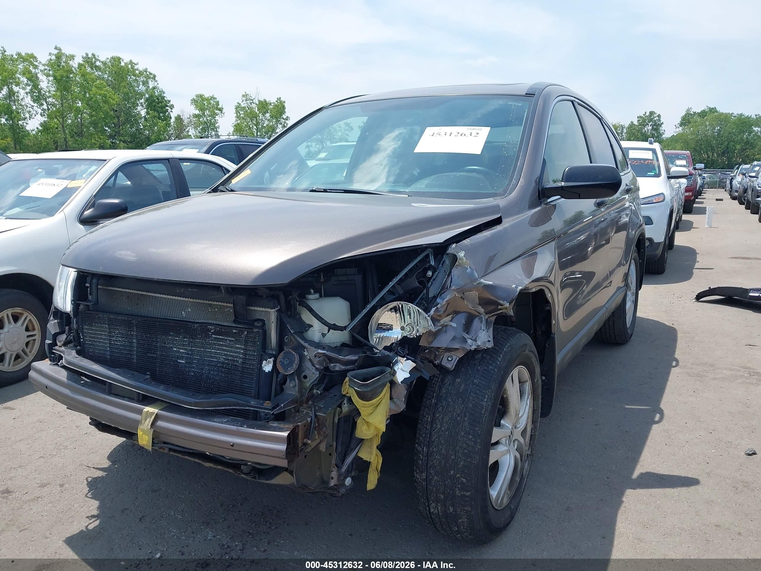 2011 Honda Cr-v Ex Gray vin: 5J6RE4H5XBL029906