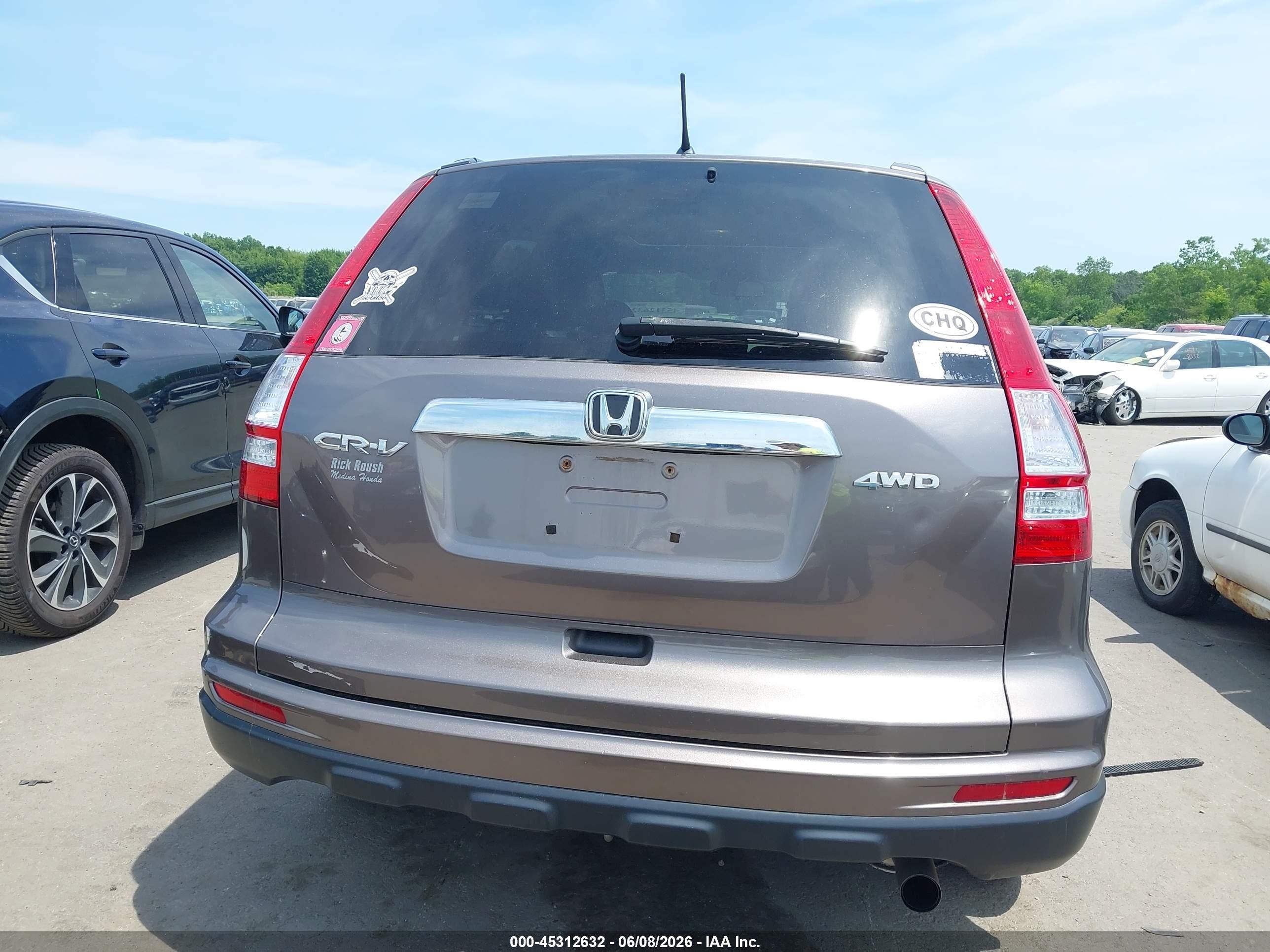 2011 Honda Cr-v Ex Gray vin: 5J6RE4H5XBL029906