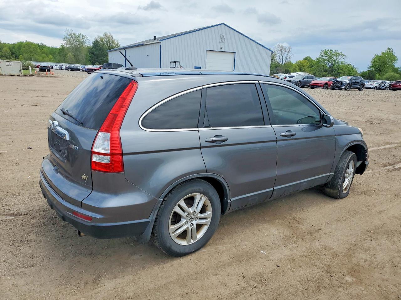 2010 Honda Cr-v Exl Серый vin: 5J6RE4H70AL019157