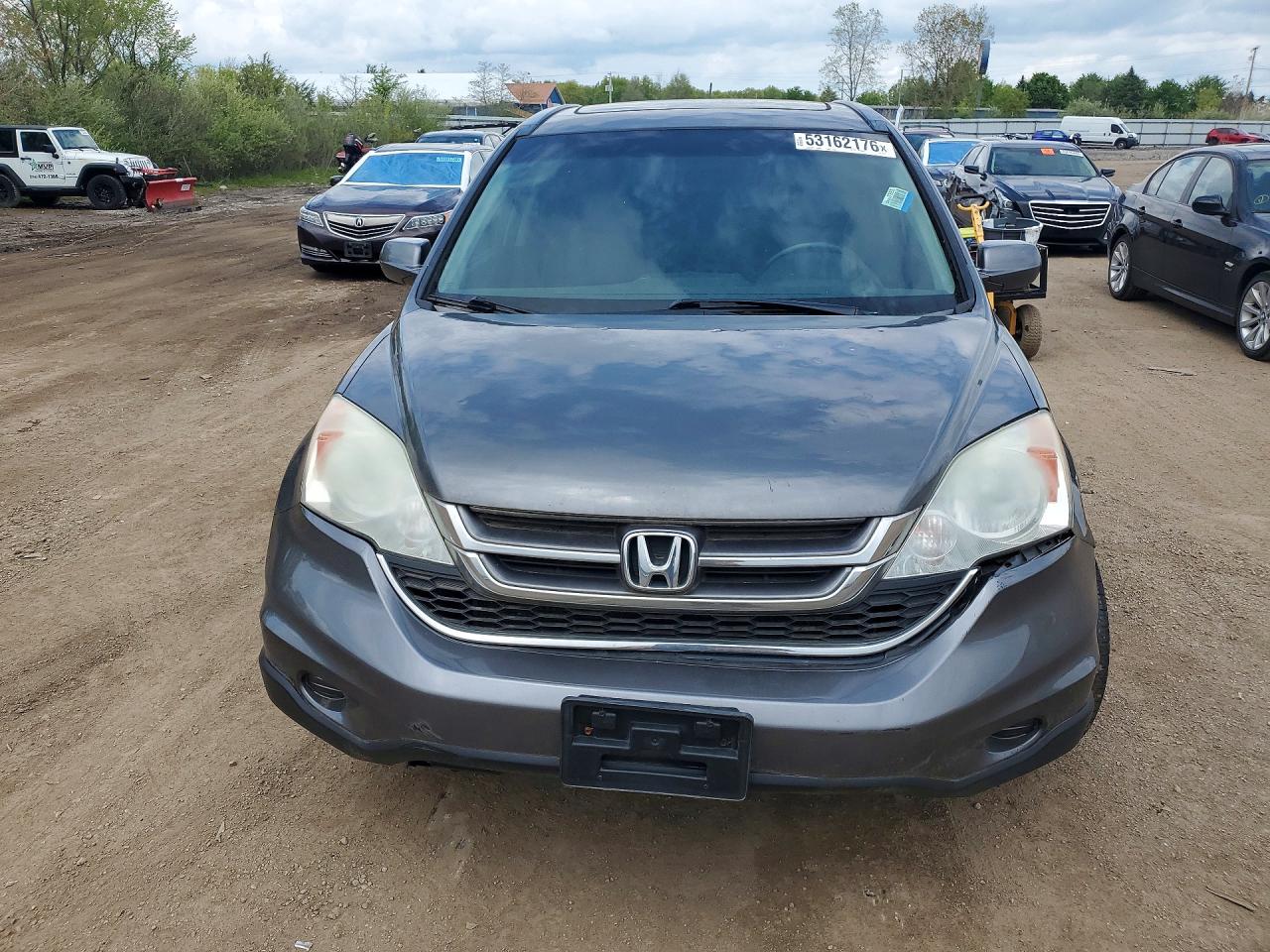 2010 Honda Cr-v Exl Серый vin: 5J6RE4H70AL019157