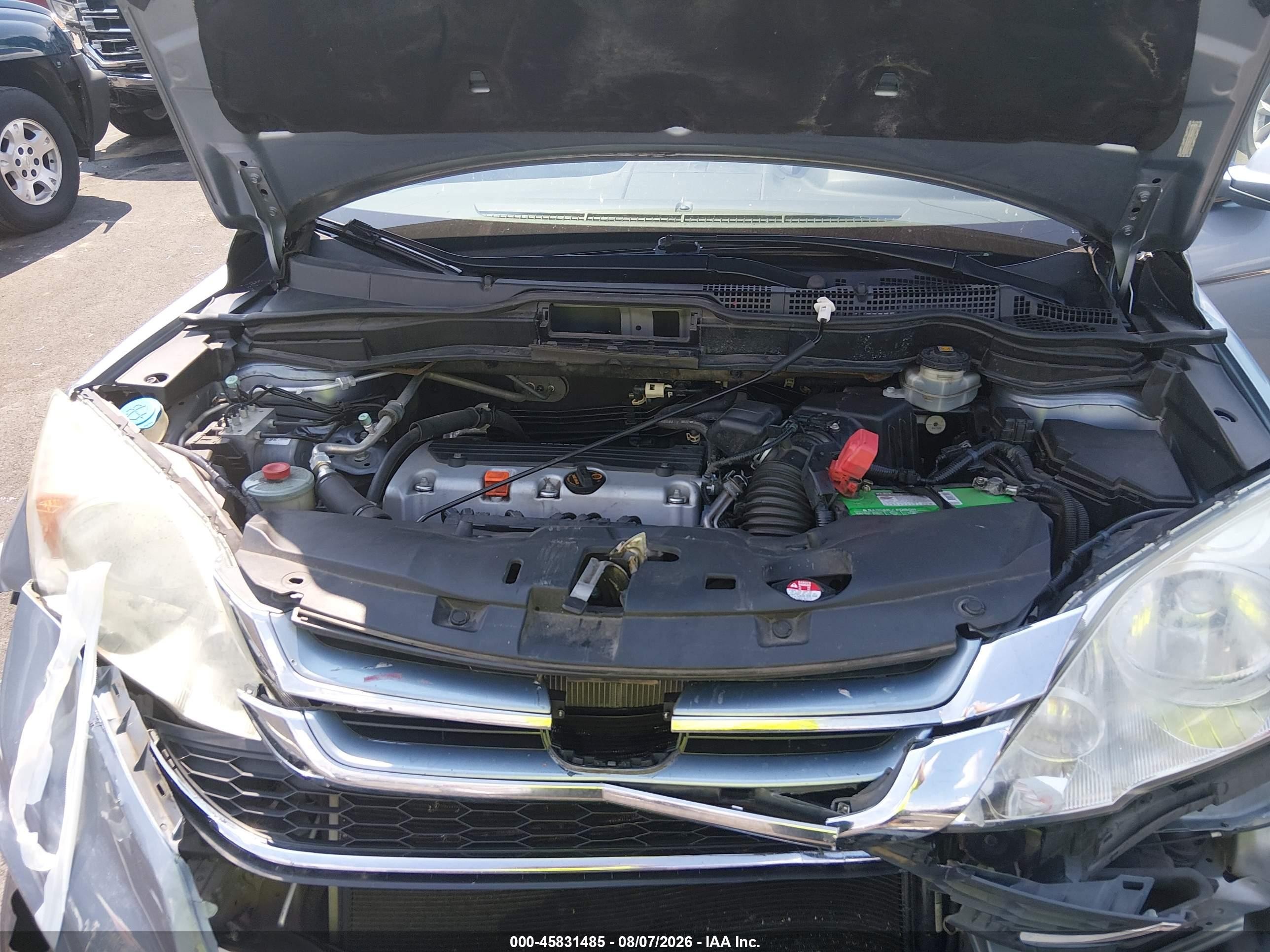 2010 Honda Cr-v Ex-l Blue vin: 5J6RE4H70AL031339