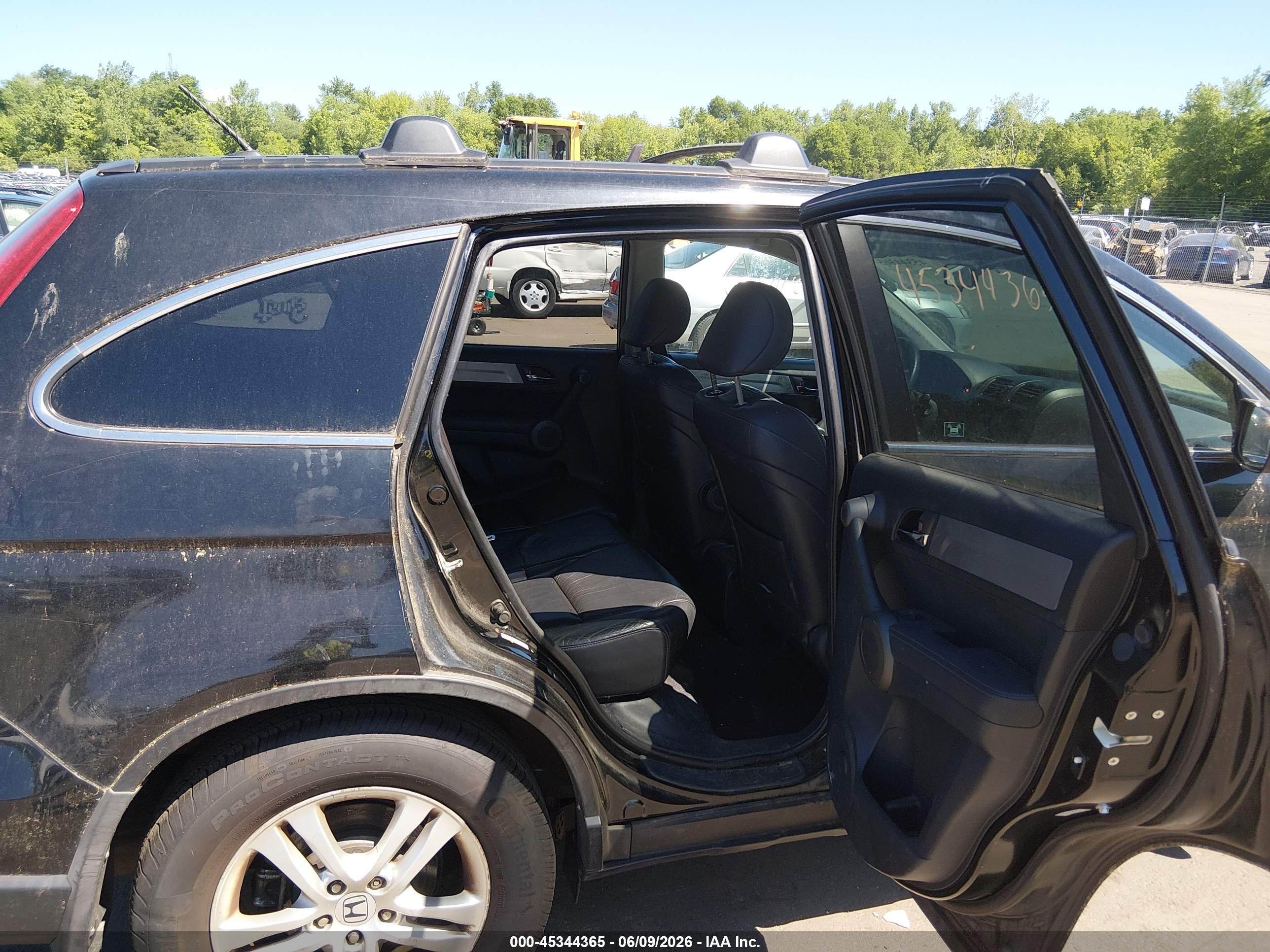 2010 Honda Cr-v Ex-l Черный vin: 5J6RE4H70AL043247